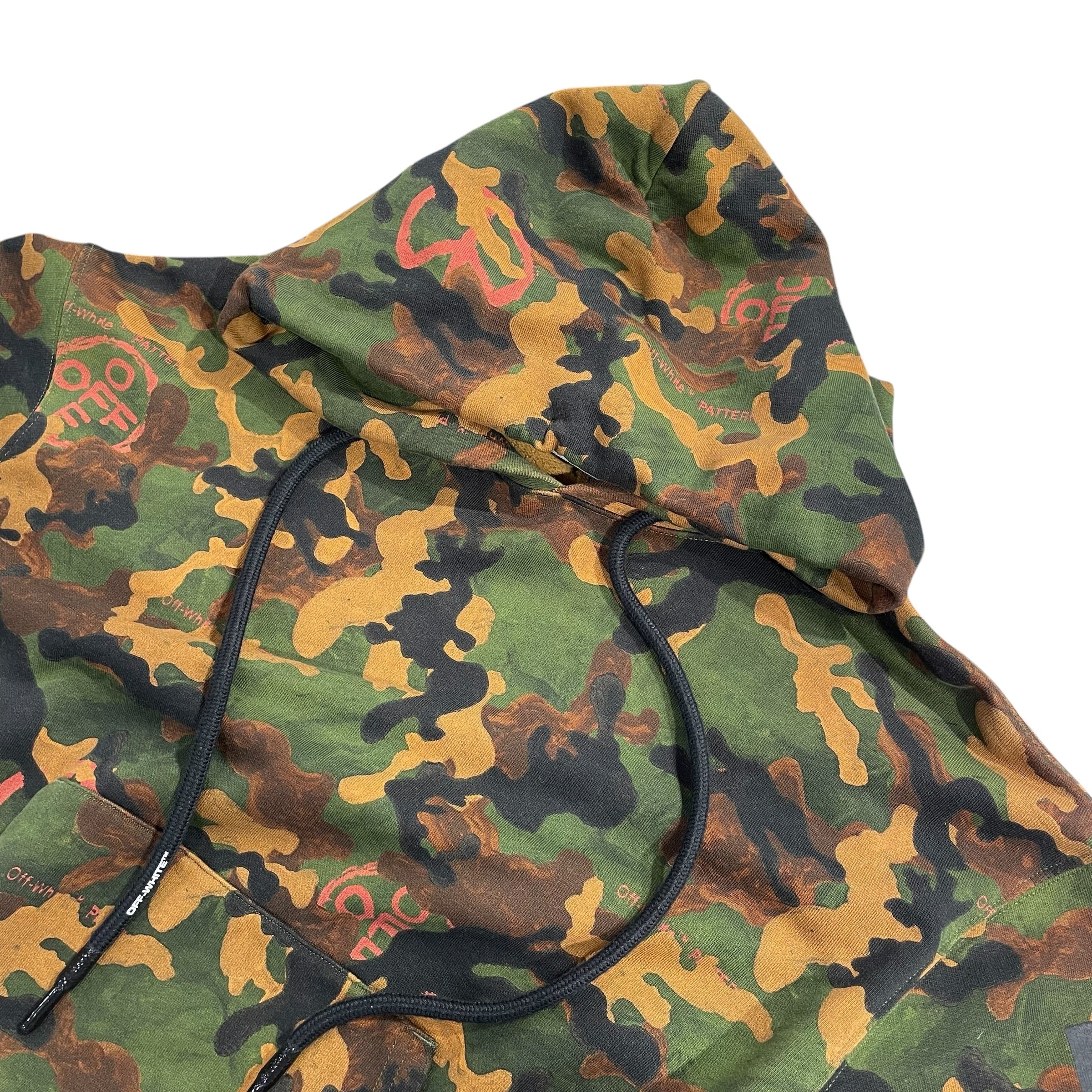 OFF-WHITE/Hoodie/XXS/Camouflage/Cotton/MLT/CAMO HODDIE view 4