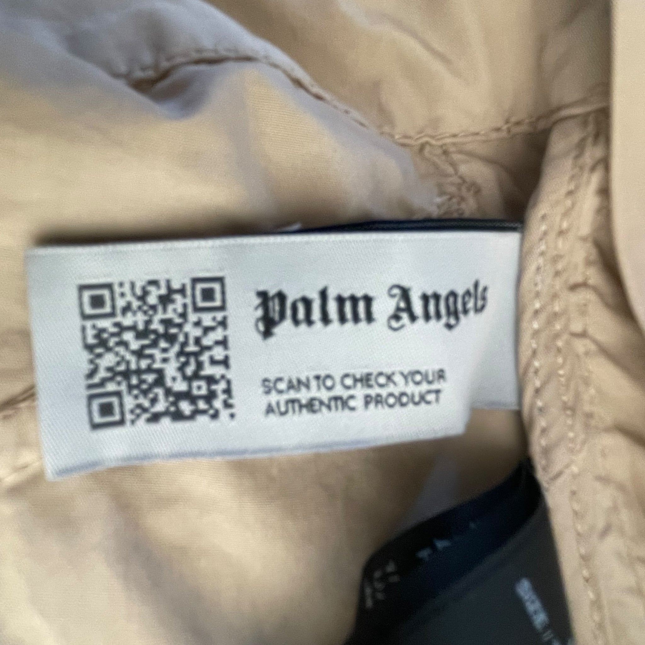 Palm Angels/Shorts/42/Cotton/BEG/#PMCS001S23FAB001/CARGOS view 5