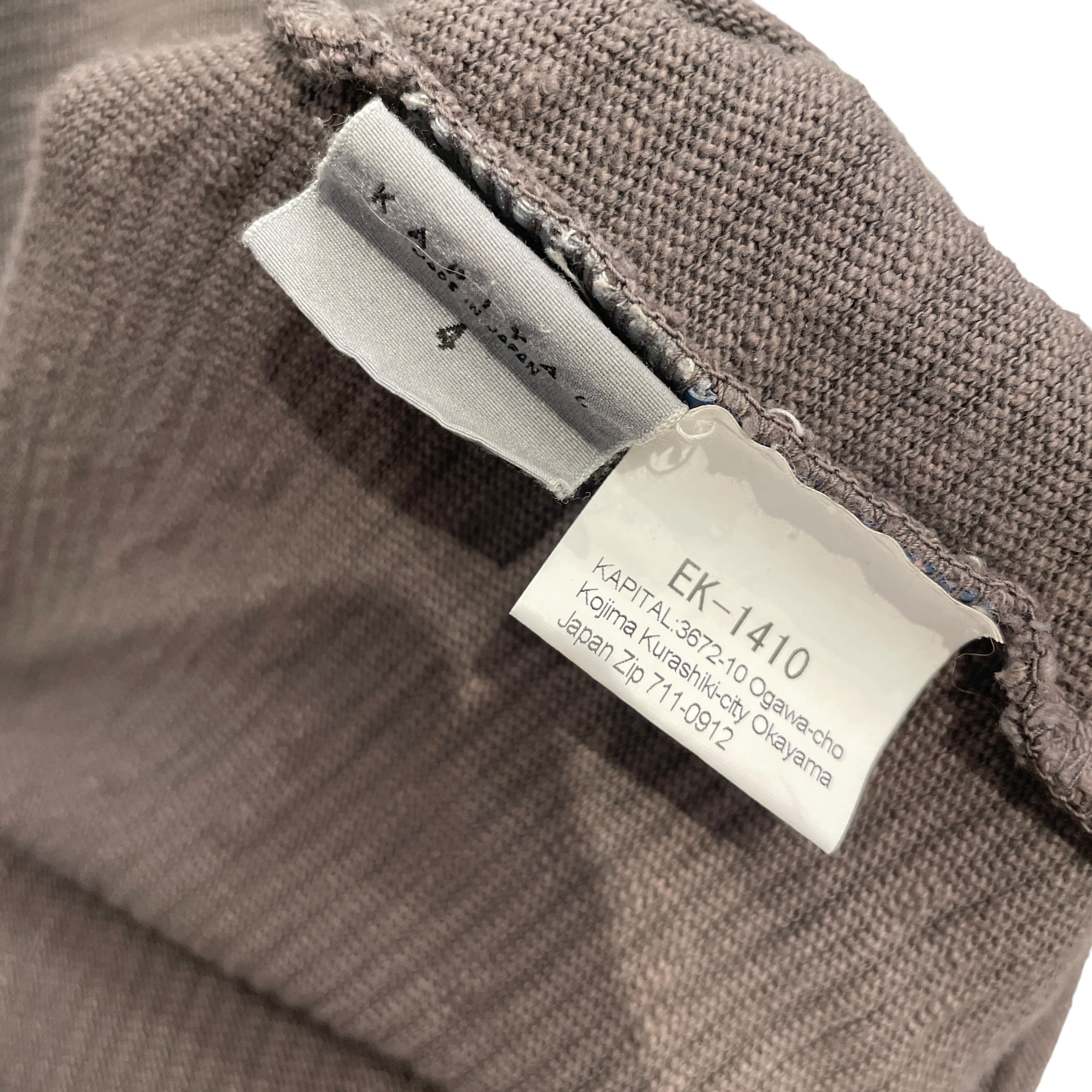 KAPITAL/T-Shirt/4/Cotton/GRY/LEFT BREAST POCKET view 3