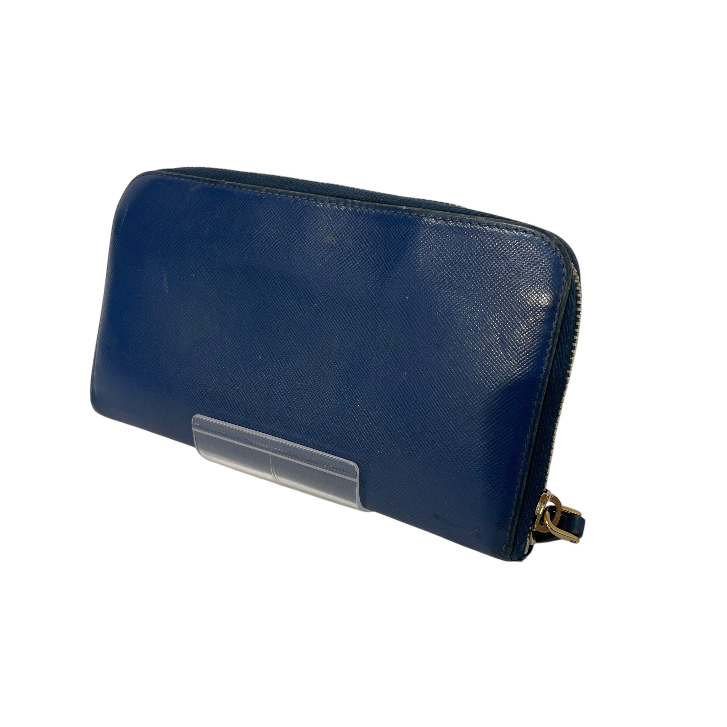 PRADA/Bag/OS/Leather/IDG/SAFFIANO WALLET view 2