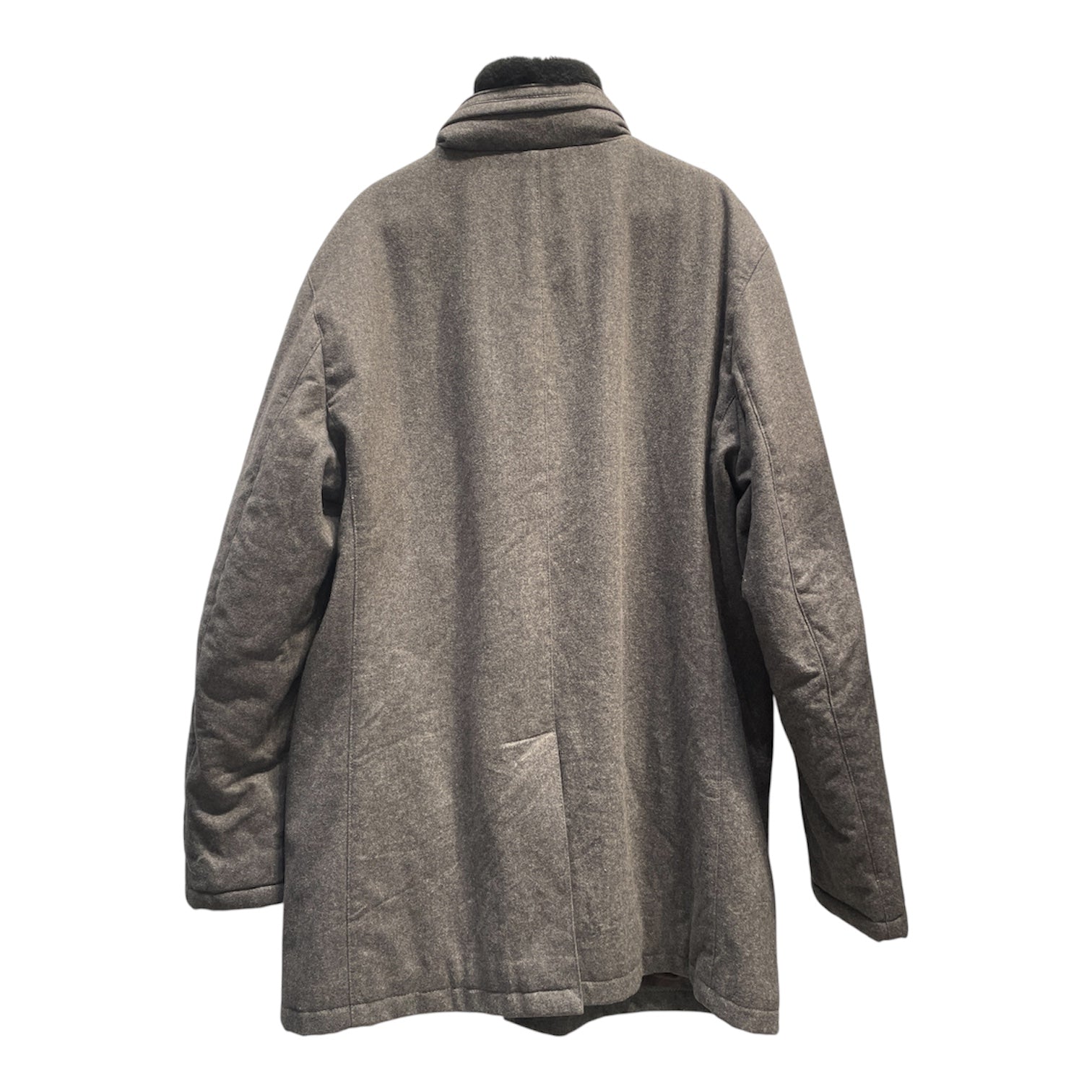 Manto Italia/Trench Coat/54/Wool/GRY/ view 1