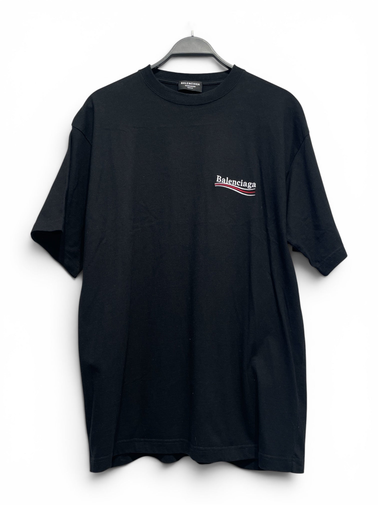 BALENCIAGA/T-Shirt/S/Cotton/BLK/High Neck/ view 1