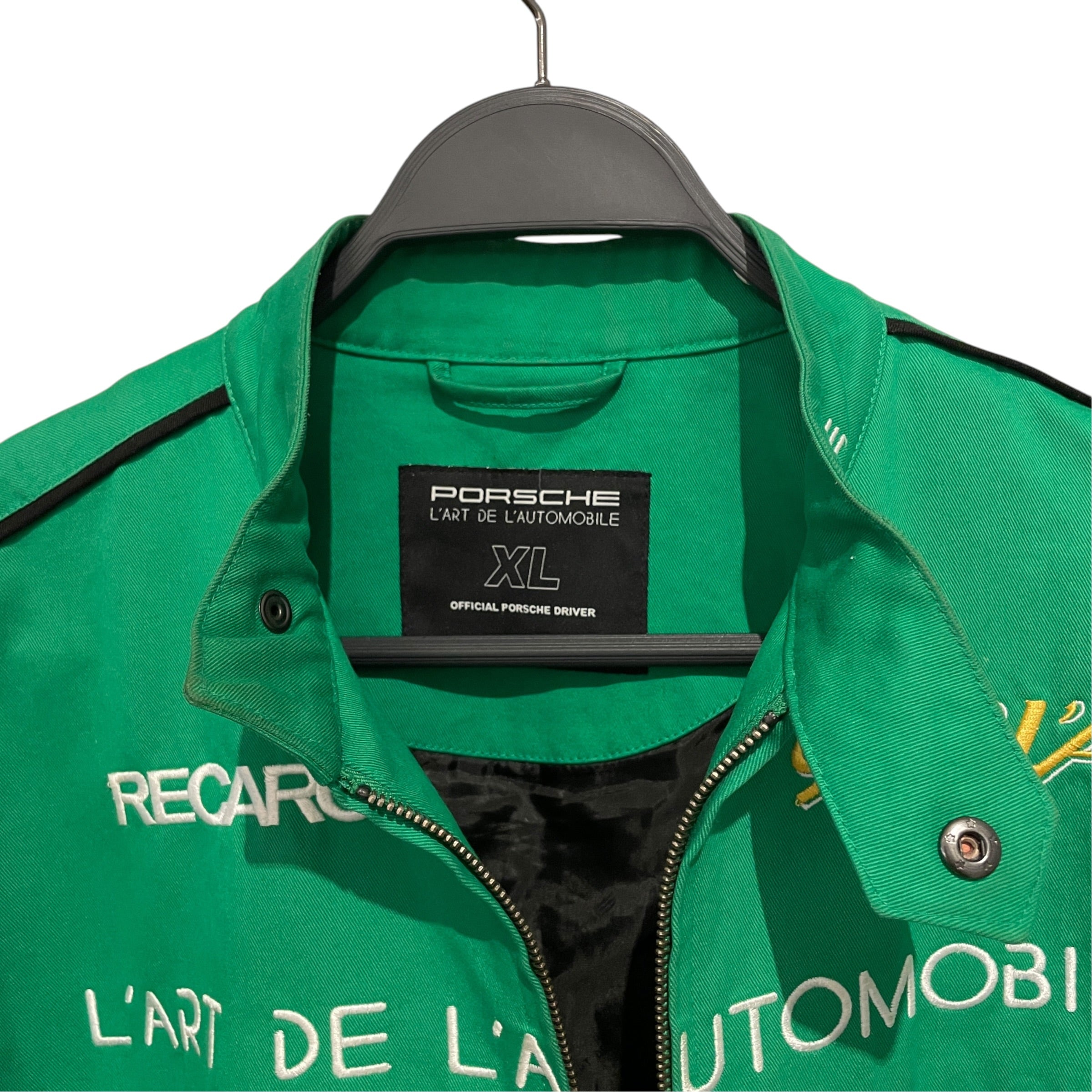 kar racing /Porsche Design/Jacket/XL/Cotton/GRN/porsche racing jacket view 3