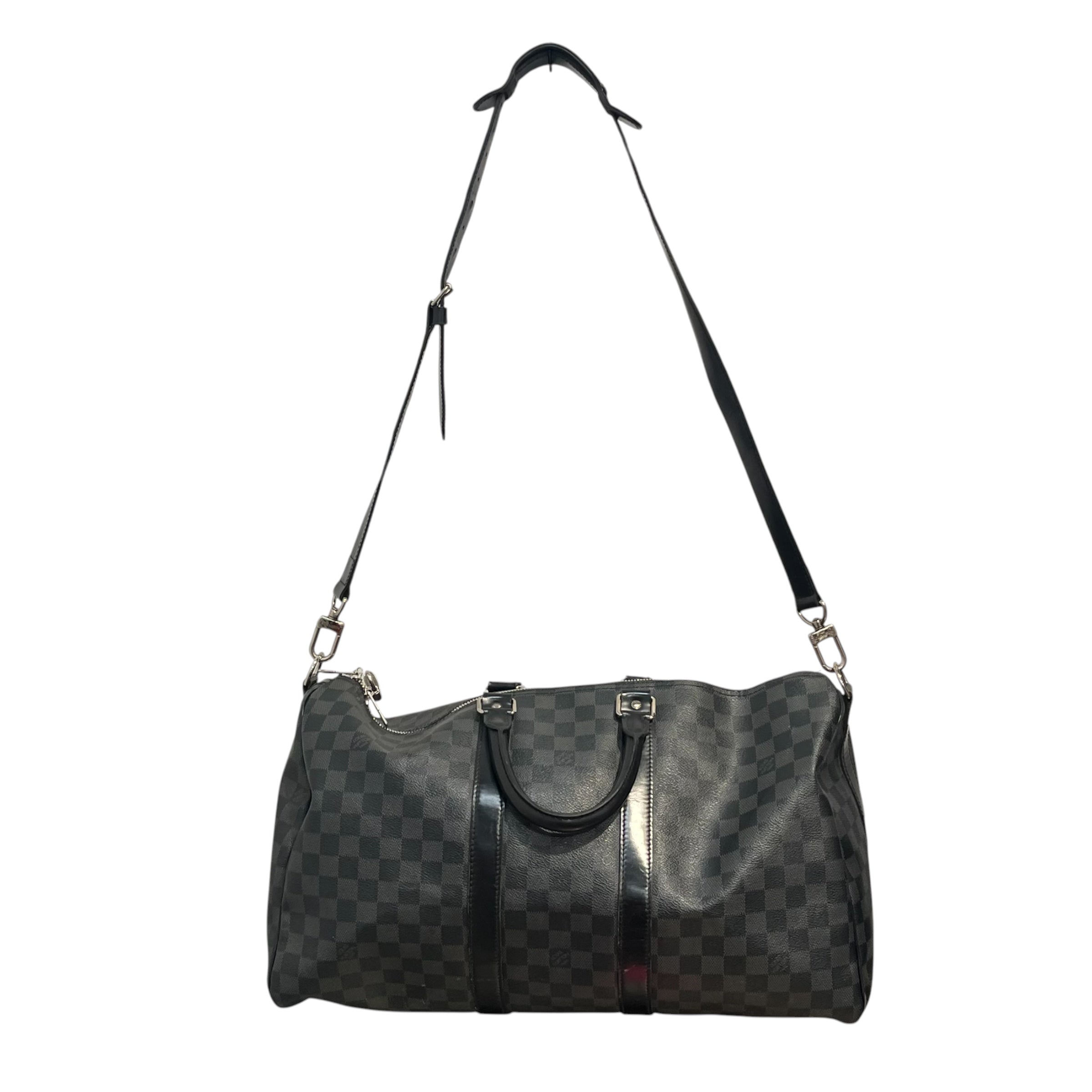 LOUIS VUITTON/Luggage/Monogram/GRY/Damier Graphite Keepall Bandou view 6