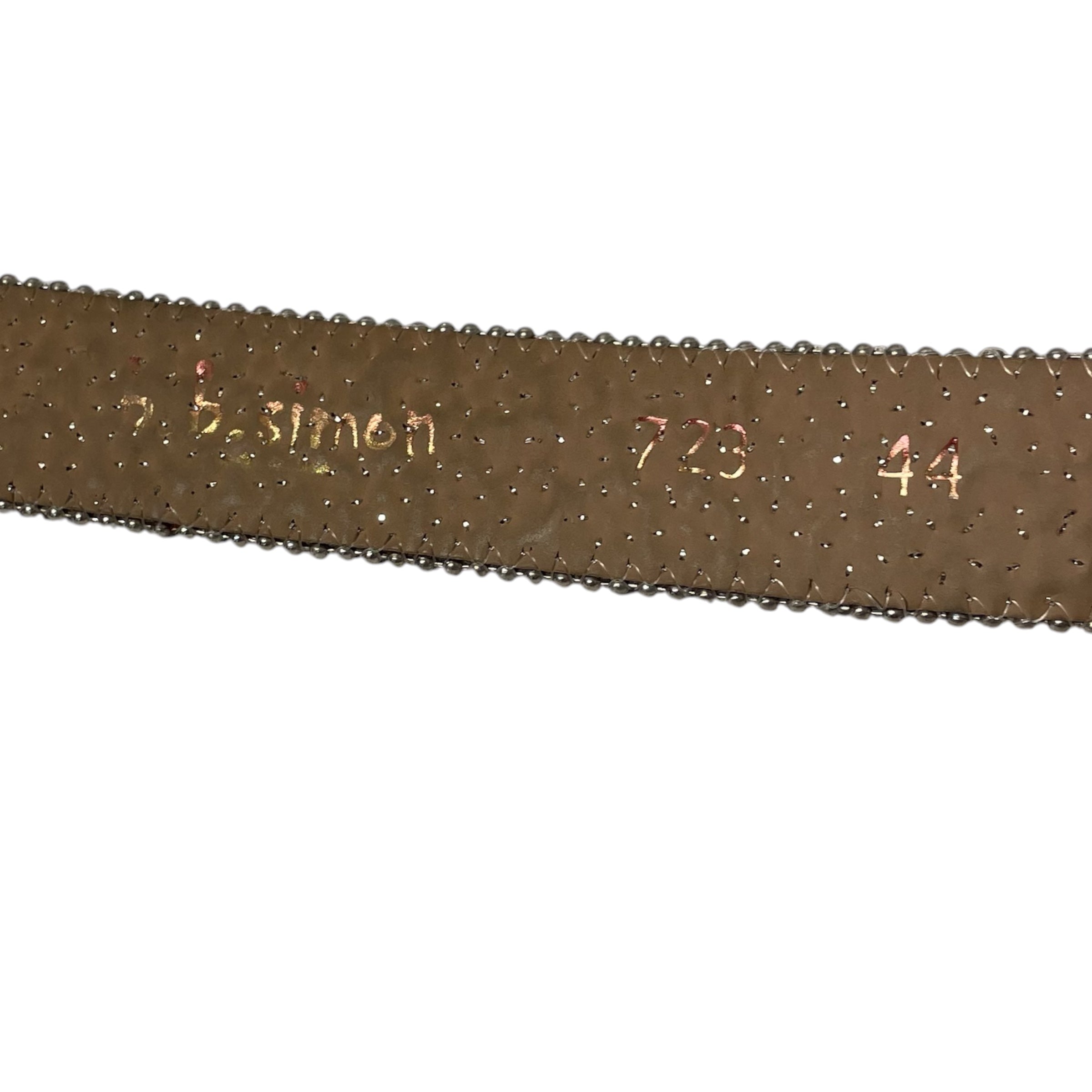 b.b.simon/Belt/Leather/BLU/ view 5
