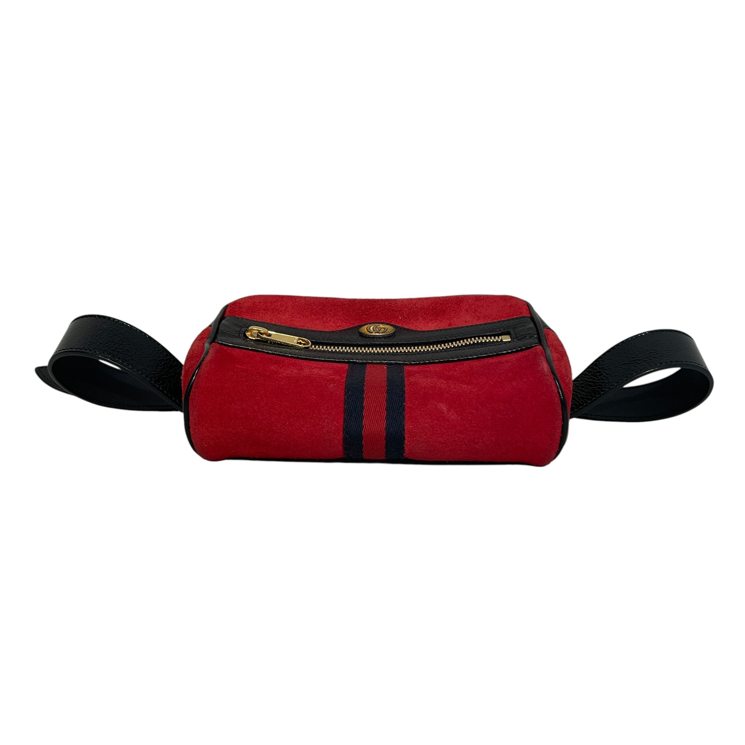 GUCCI/Clutch Bag/Suede/RED/Ophidia Small Bag view 3