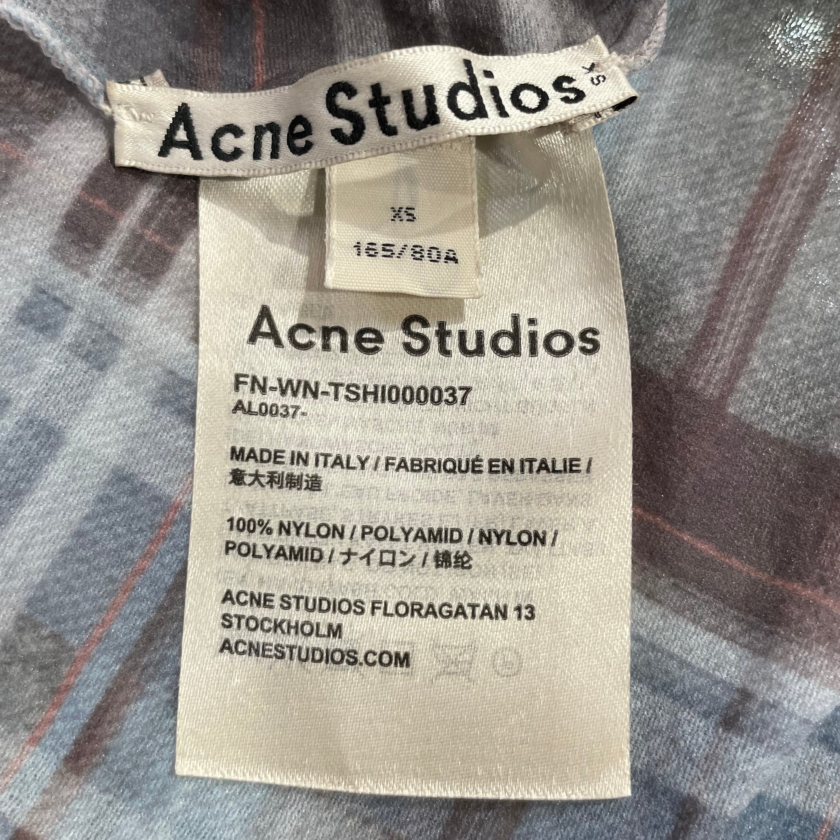 Acne Studios/LS Cut & Sew/XS/All Over Print/MLT/ view 3