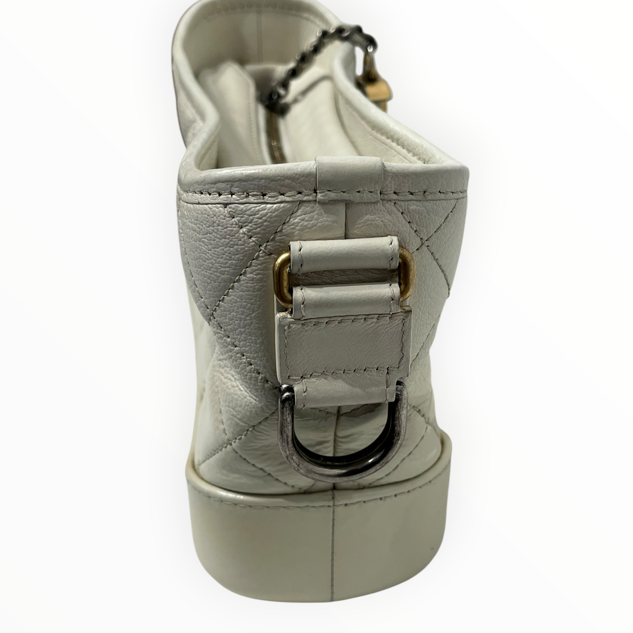 CHANEL/Bag/Leather/WHT/GABRIELLE SMALL HOBO view 4