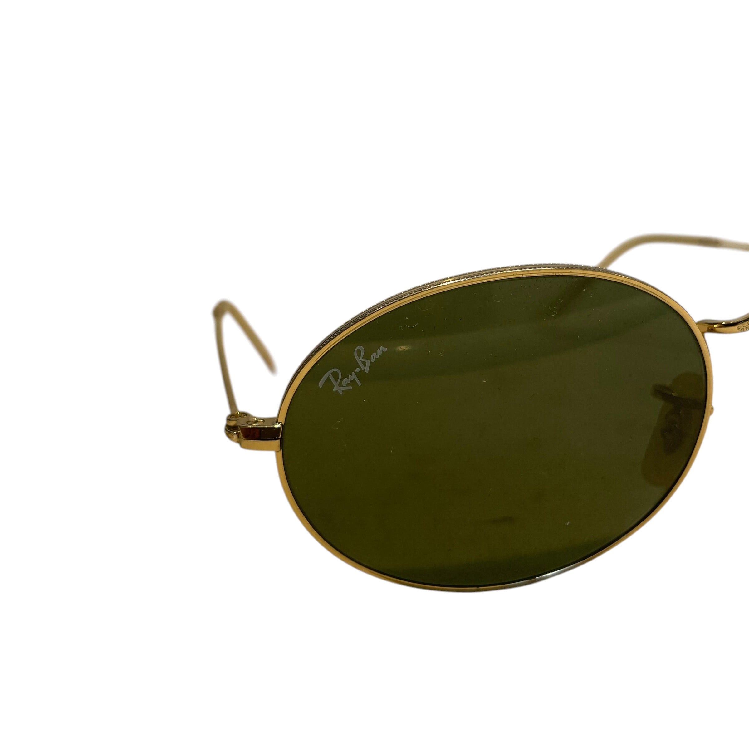 Ray-Ban/Sunglasses/Metal/GLD/L's/round metal/gld frame view 2