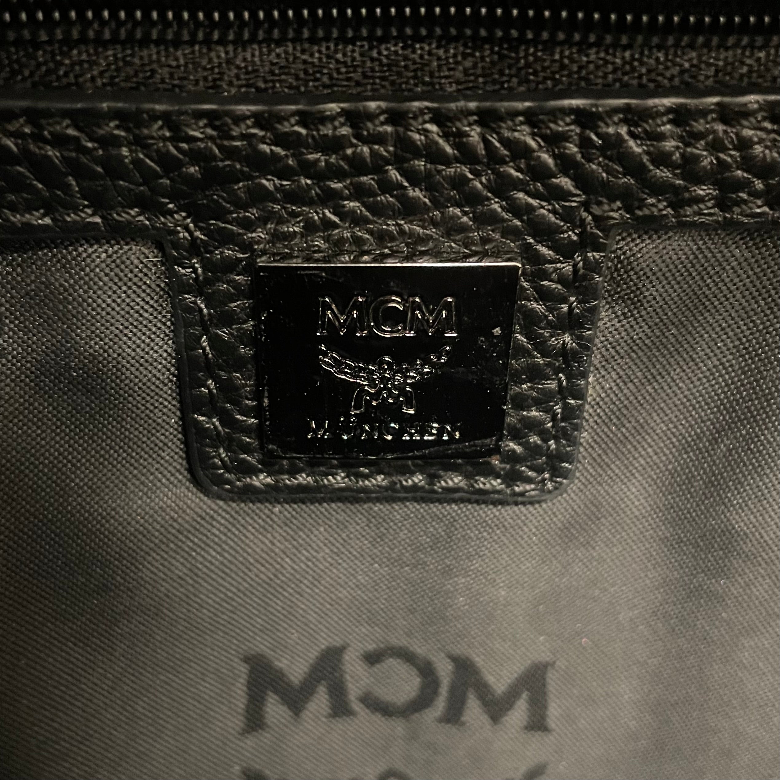 MCM/Backpack/All Over Print/Leather/WHT/ZEBRA STUD BAG view 4