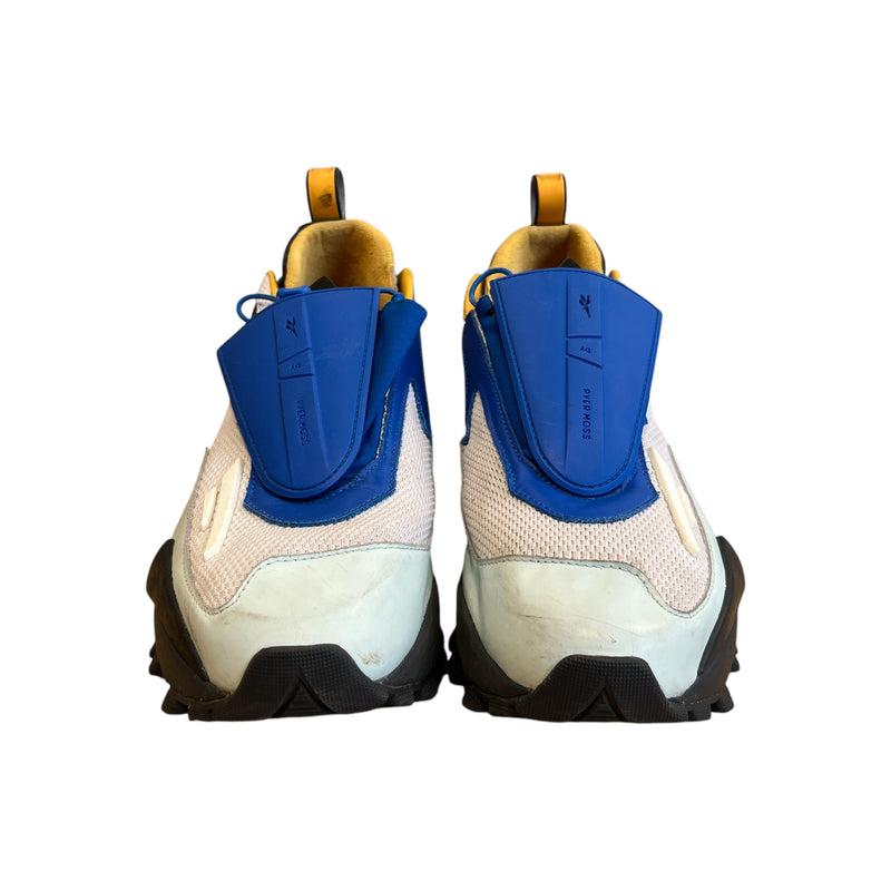 pyer moss/Reebok//Low-Sneakers/US 10.5/Plain/Polyester/GRY//M [Designers] Essentials/