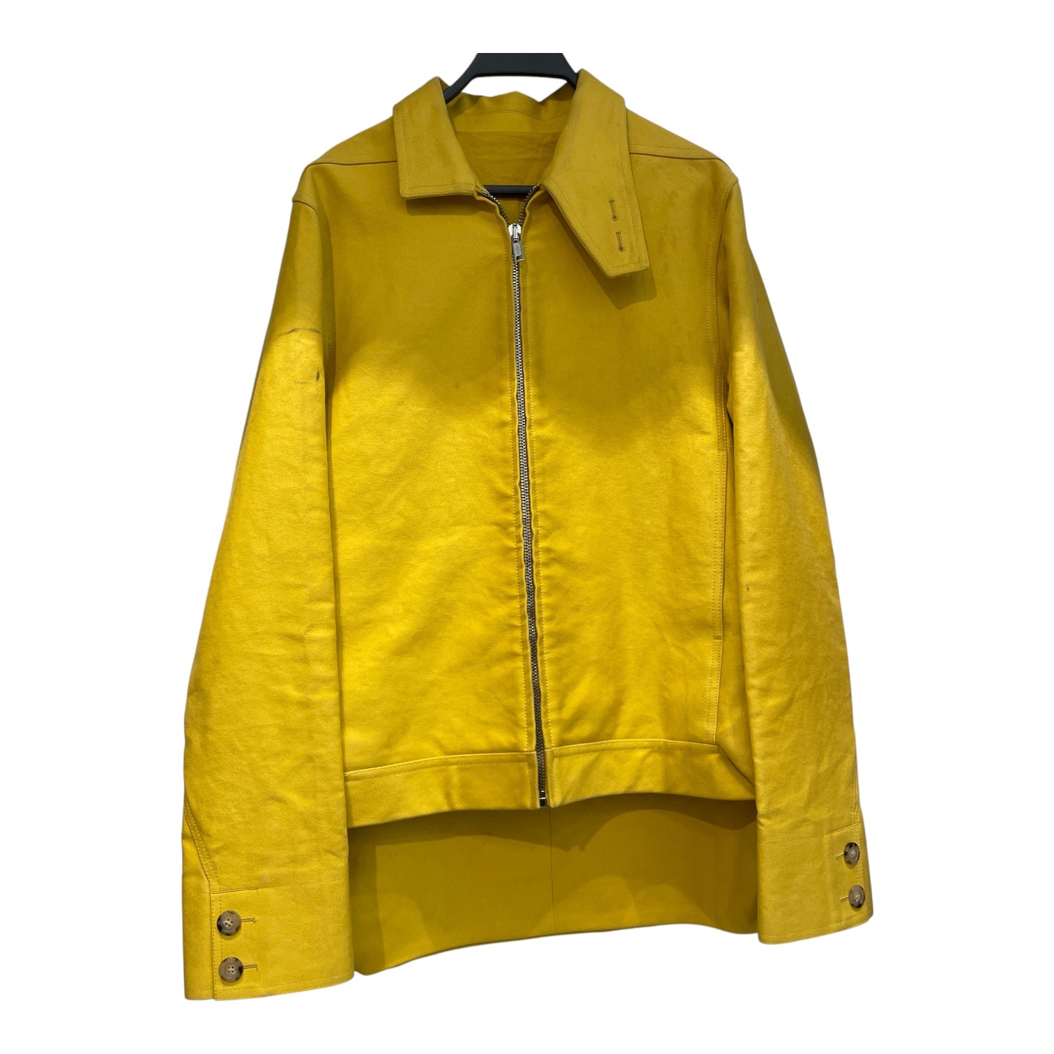 RICK OWENS DRKSHDW/Jacket/48/YLW/CONVERTABLE COLLAR view 4