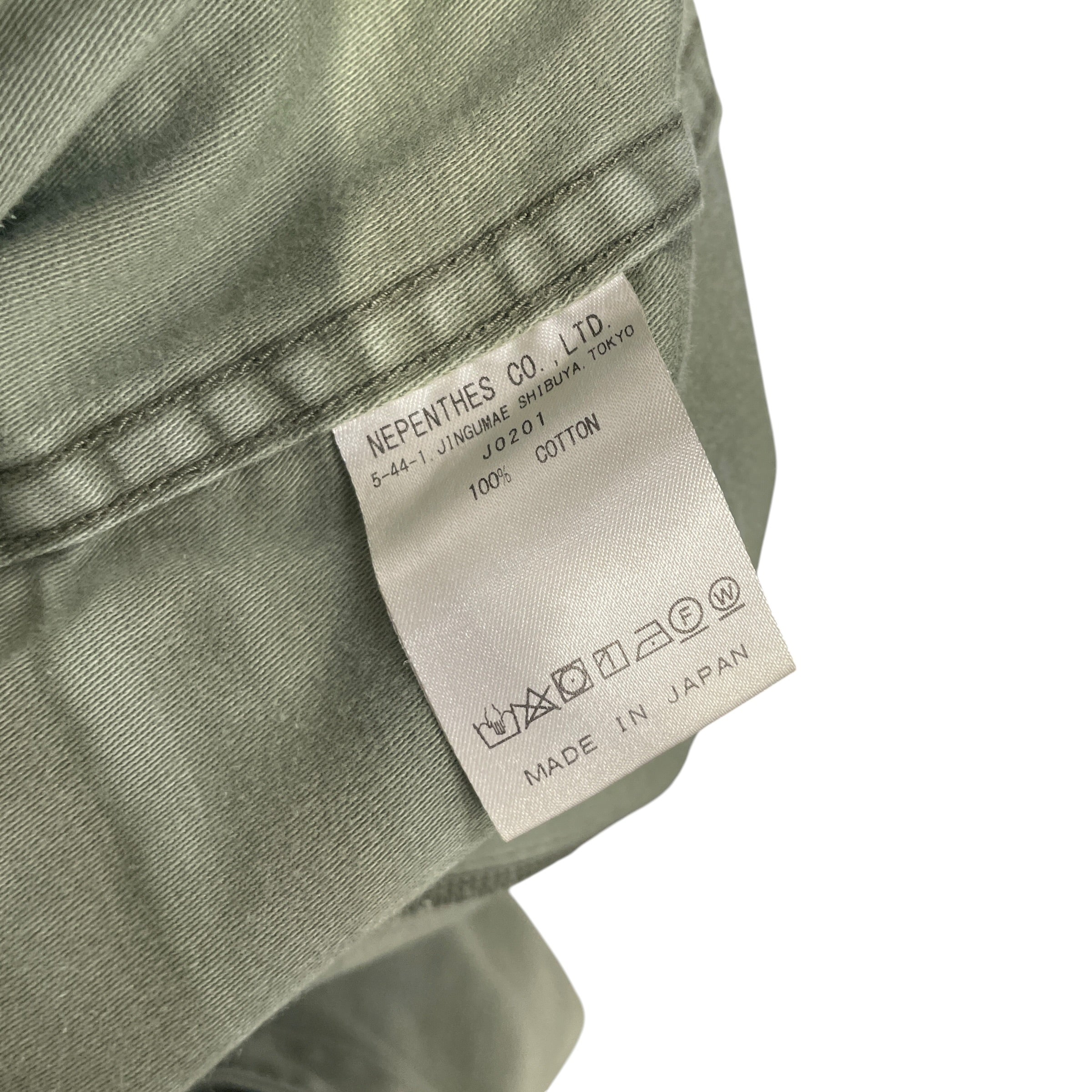 Needles/Cargo Pants/OS/Cotton/GRN/CINCH WAIST view 4