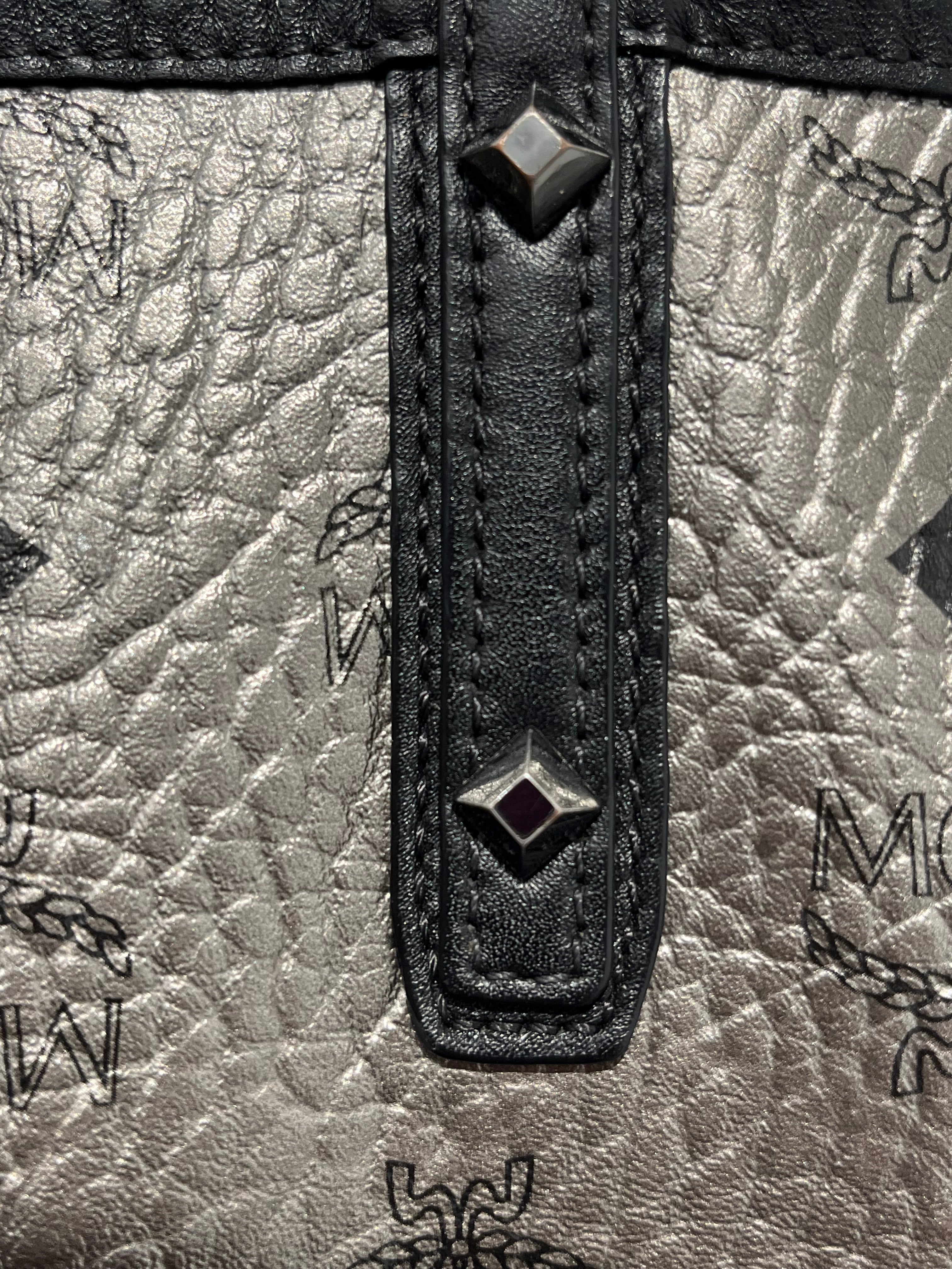 MCM/Tote Bag/Monogram/Leather/SLV/VISETOS REVERSIBLE LIZ TOTE view 6