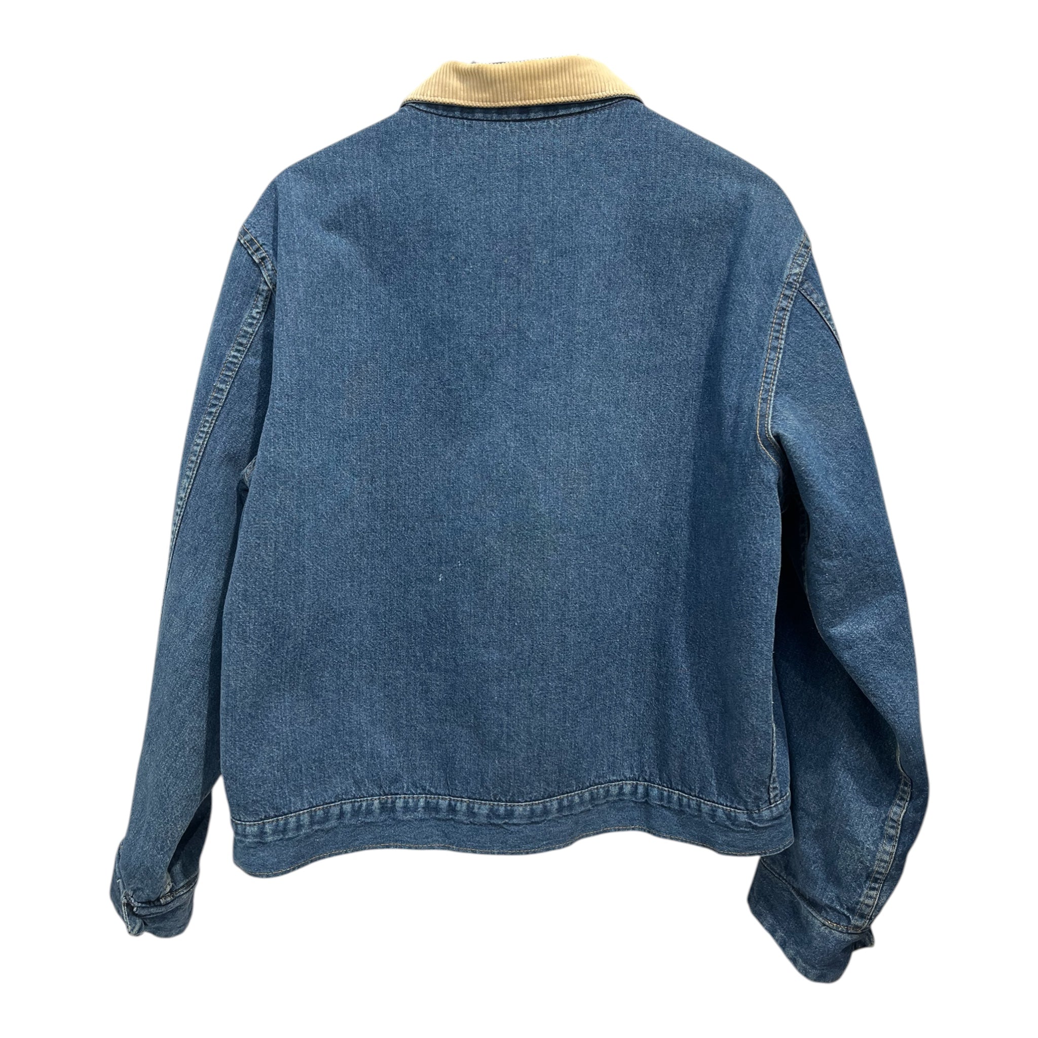 Vintage/Denim Jkt/XL/Cotton/NVY/fieldmasterblanketbeigecollar view 2