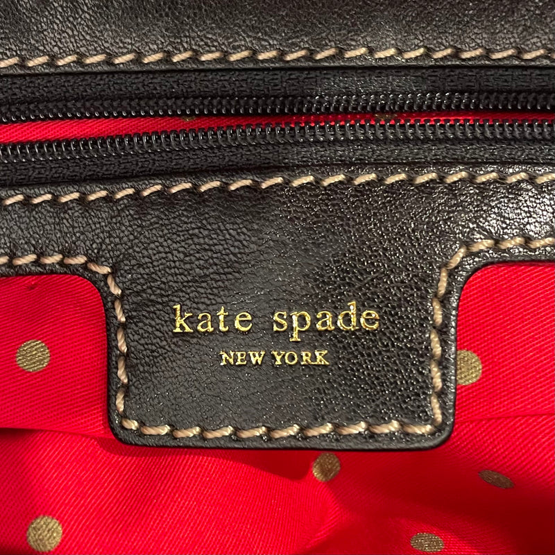 kate spade new york/Hand Bag/M/Leopard/Nylon/BEG/