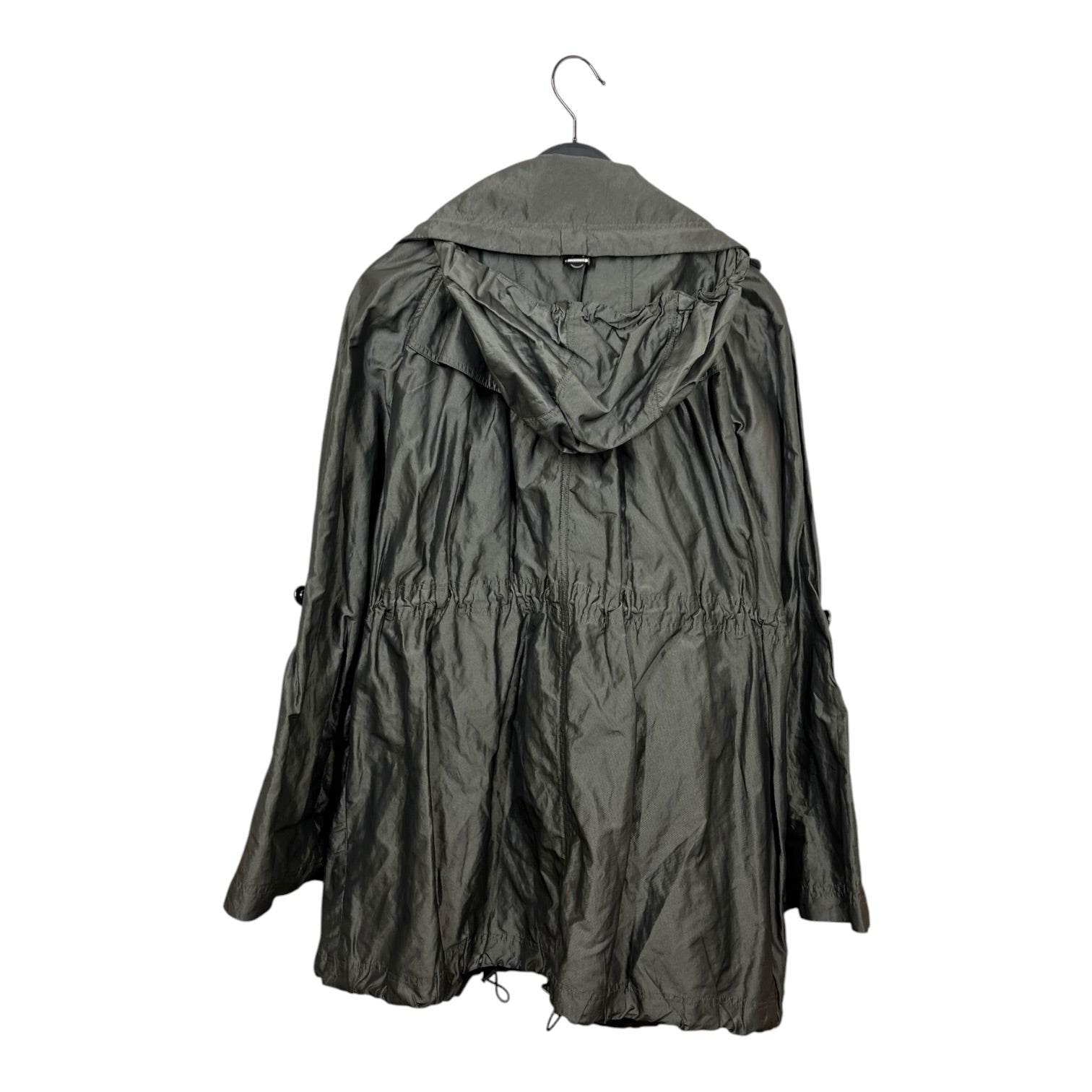 BURBERRY BRIT/Coat/4/Polyester/GRY/CARGO PARKA view 2
