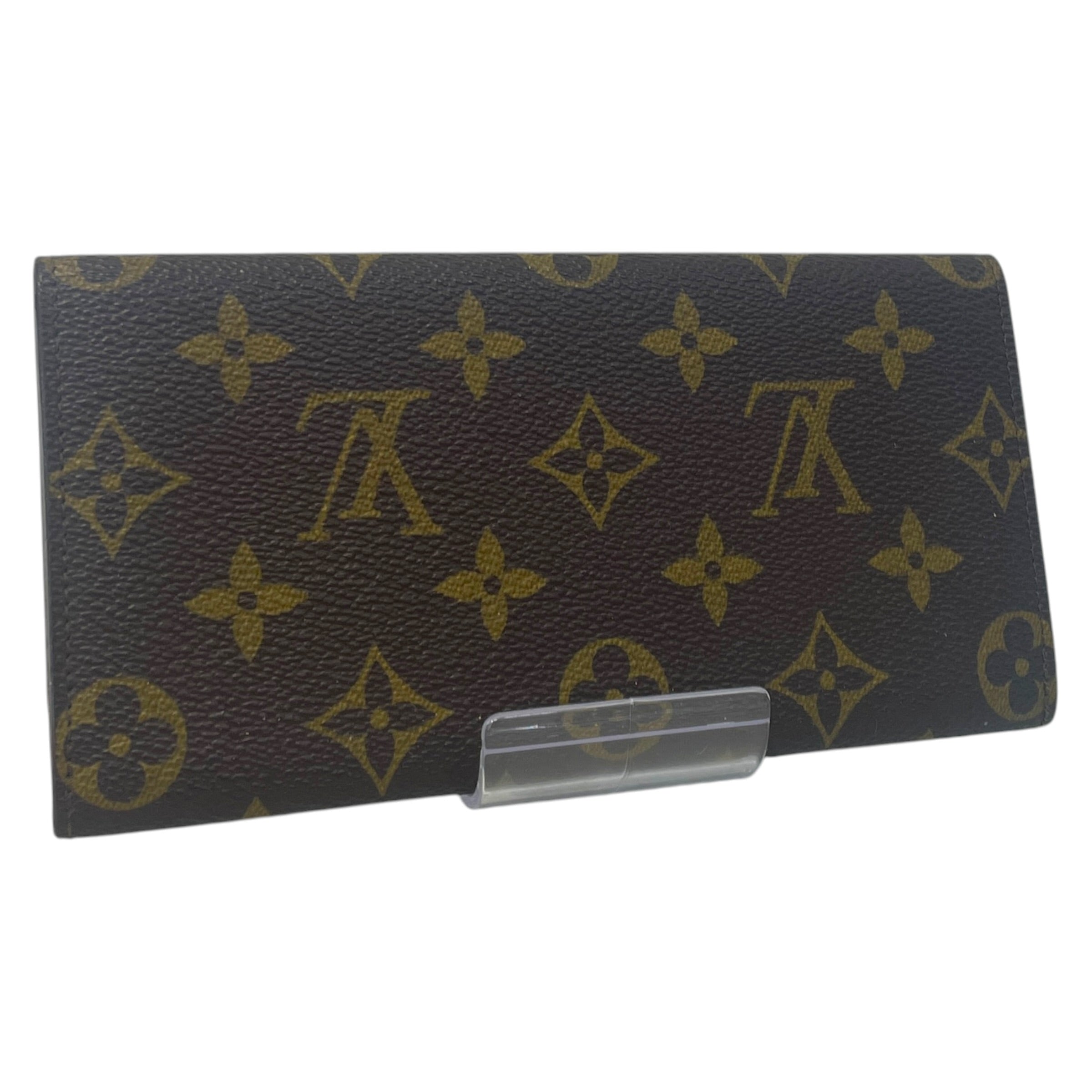 LOUIS VUITTON/Bifold Wallet/Monogram/Leather/BRW/L's/Porte-Cercle view 2