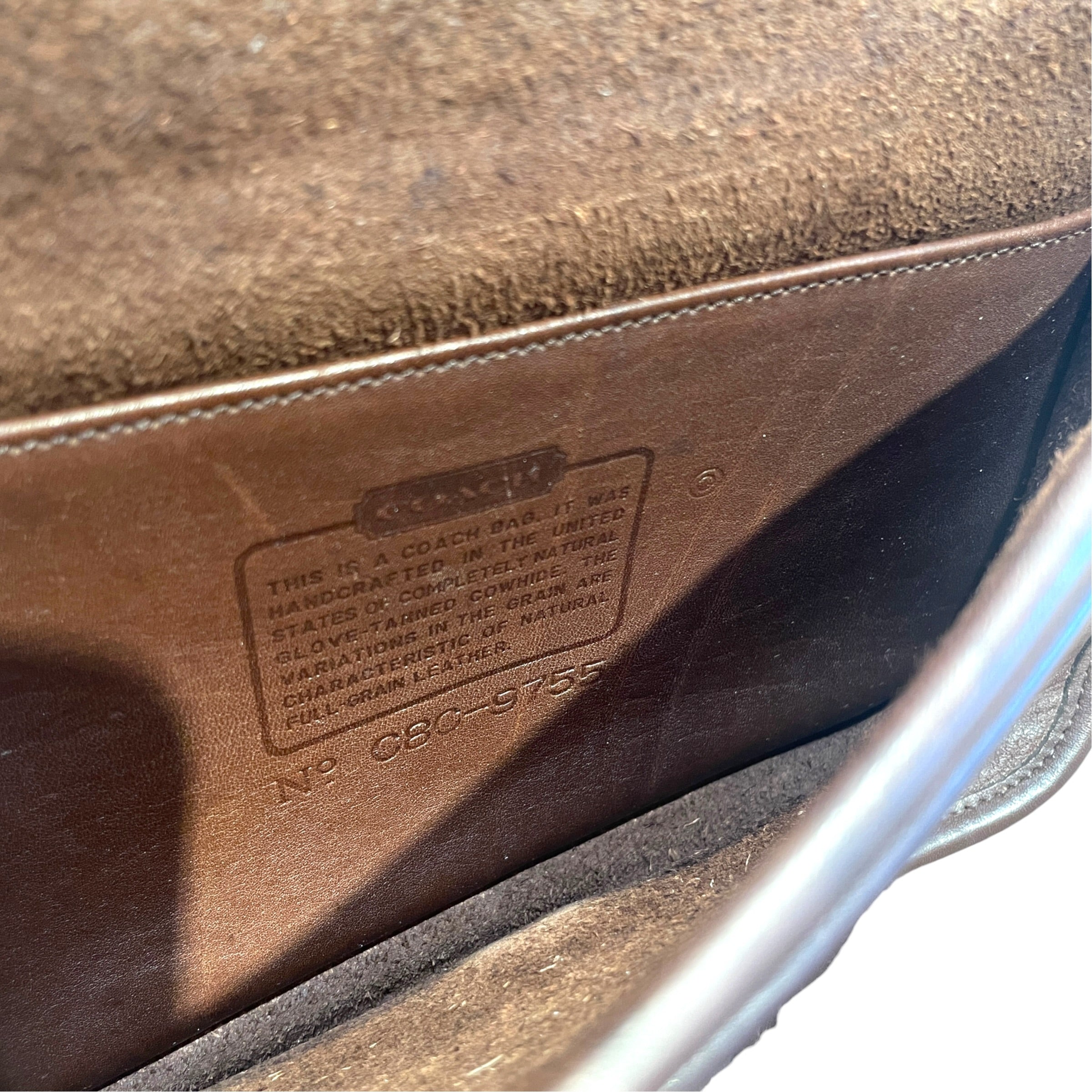 COACH/Cross Body Bag/Leather/BRW/Pocket Penny Dinky view 7