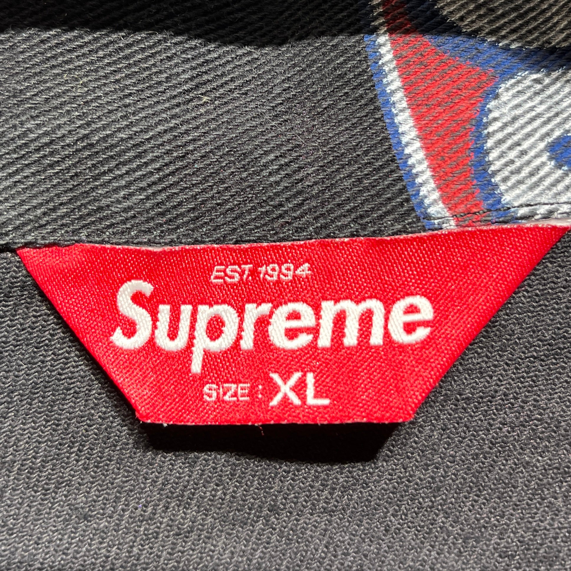 Supreme/Denim Jkt/XL/Denim/BLK/666 view 3