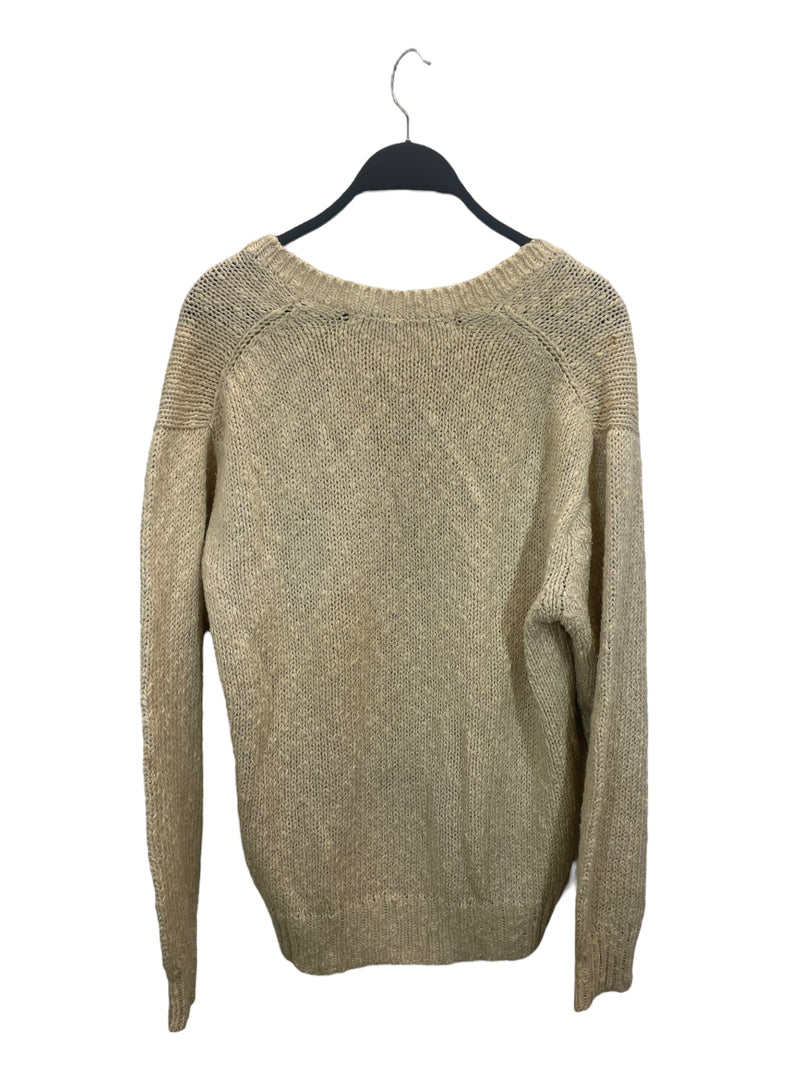 COMME des GARCONS/Heavy Sweater/Cotton/CRM/Pullover/