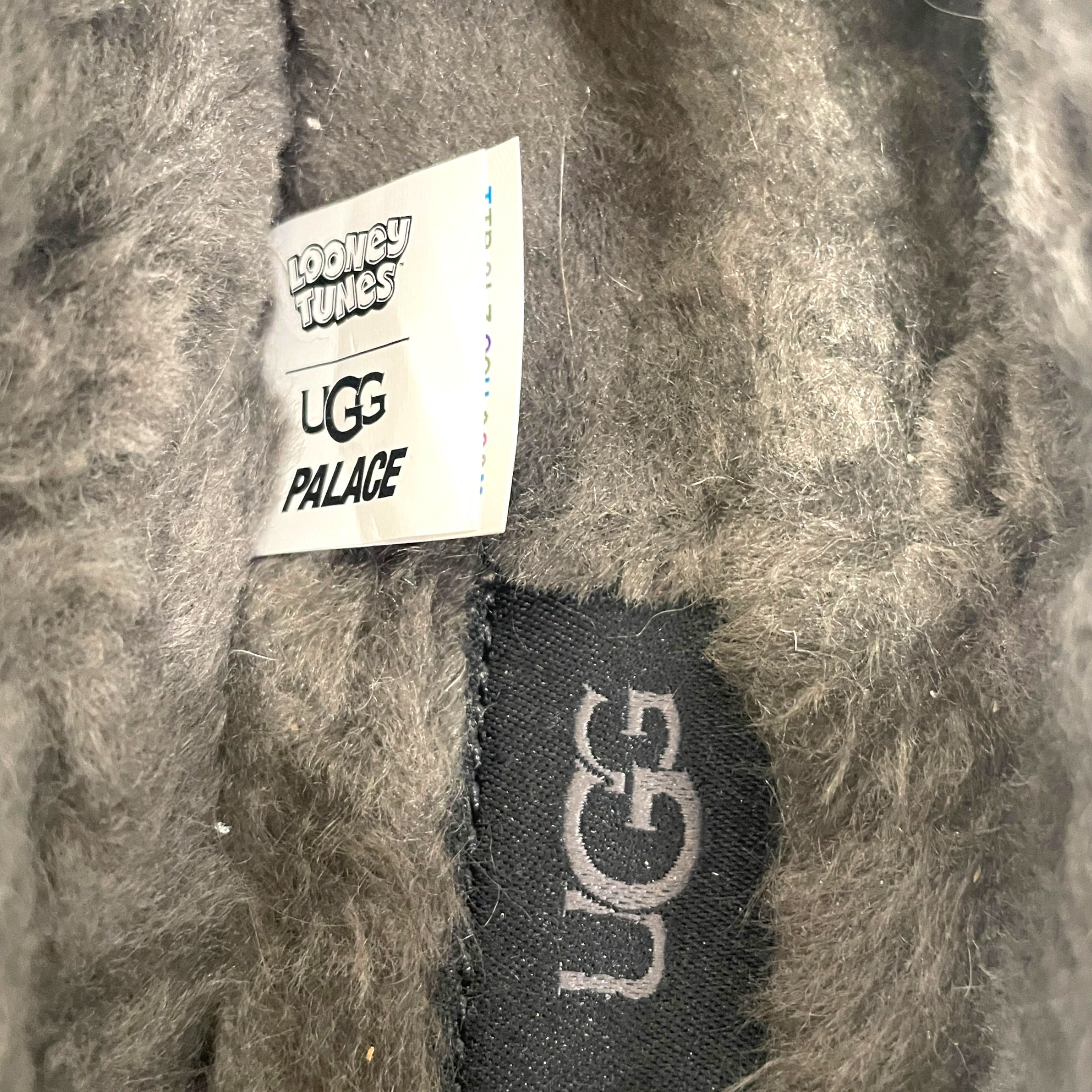 UGG australia/PALACE/LOONEY TUNES/Shoes/US 9/All Over Print/BLK/slipper shoes view 3