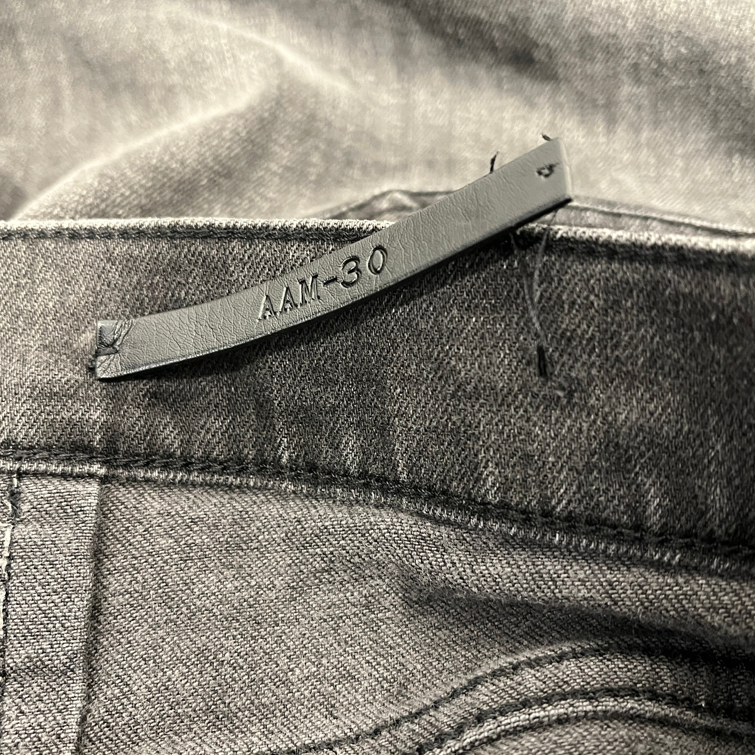 1017 ALYX 9SM(ALYX)/Skinny Pants/30/Denim/BLK/Button Fly/BUCKLE ON FRONT view 5