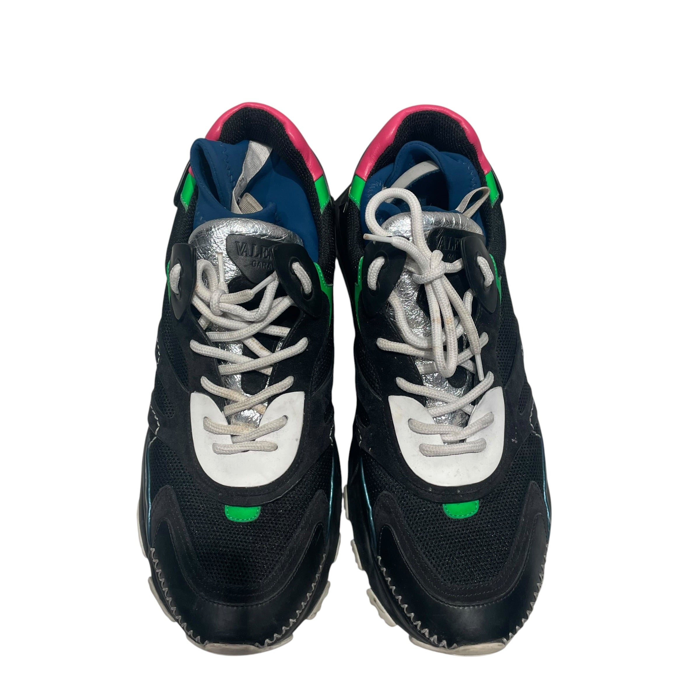 VALENTINO/Low-Sneakers/EU 45/Nylon/BLK/Bounce Sneaker view 3