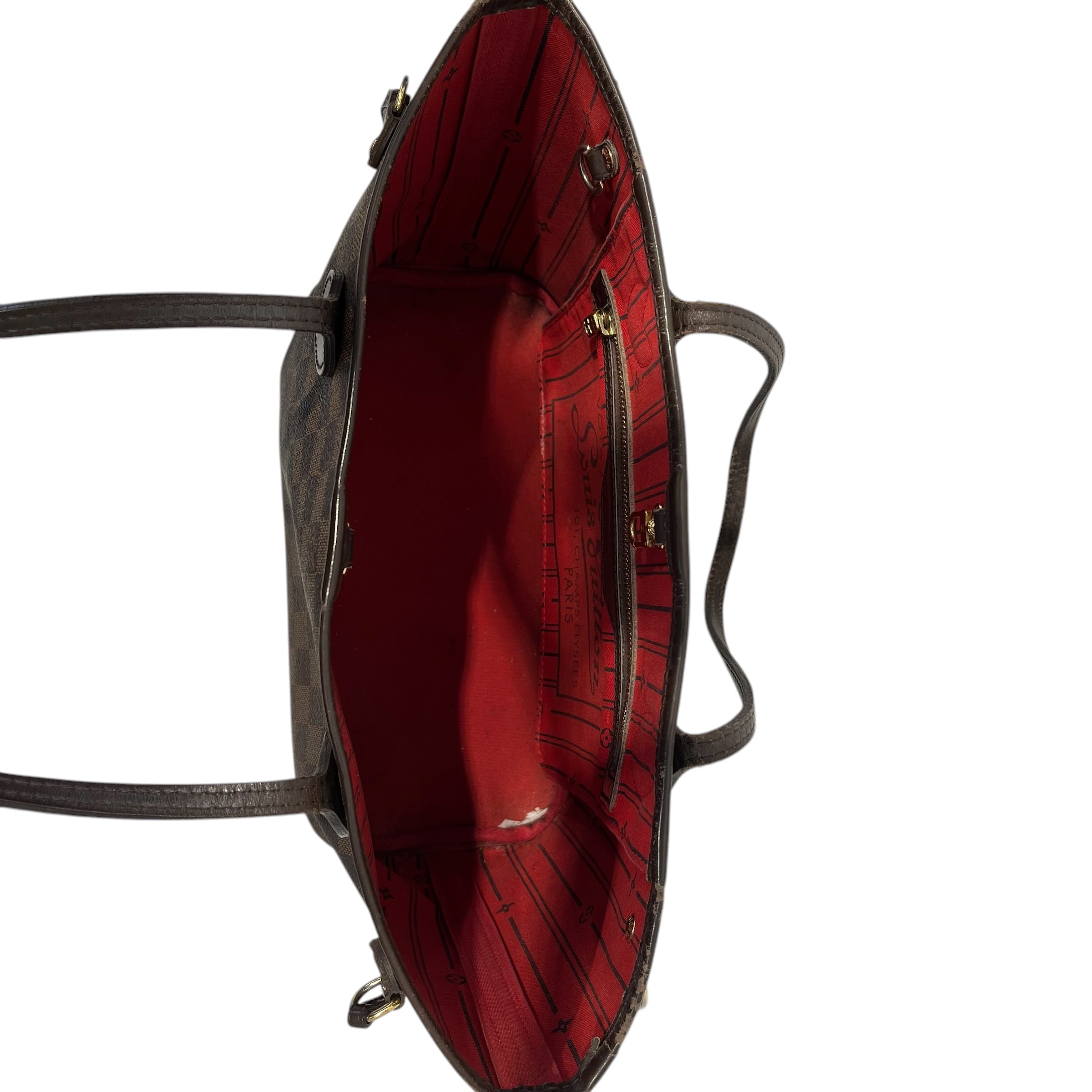 LOUIS VUITTON/Hand Bag/All Over Print/Leather/BRW/Damier view 4