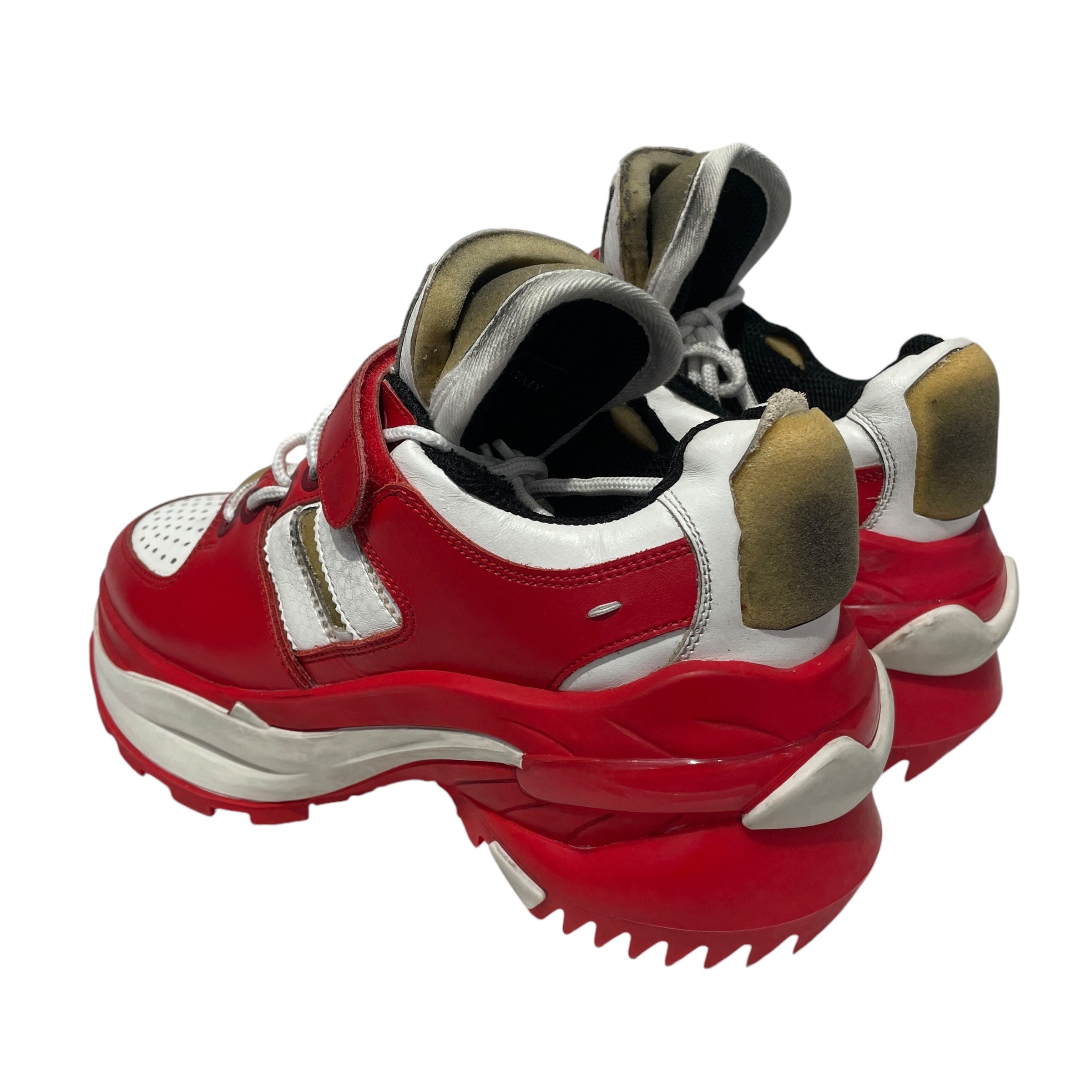 Maison Margiela/Low-Sneakers/EU 39/Leather/RED/FUSION view 2