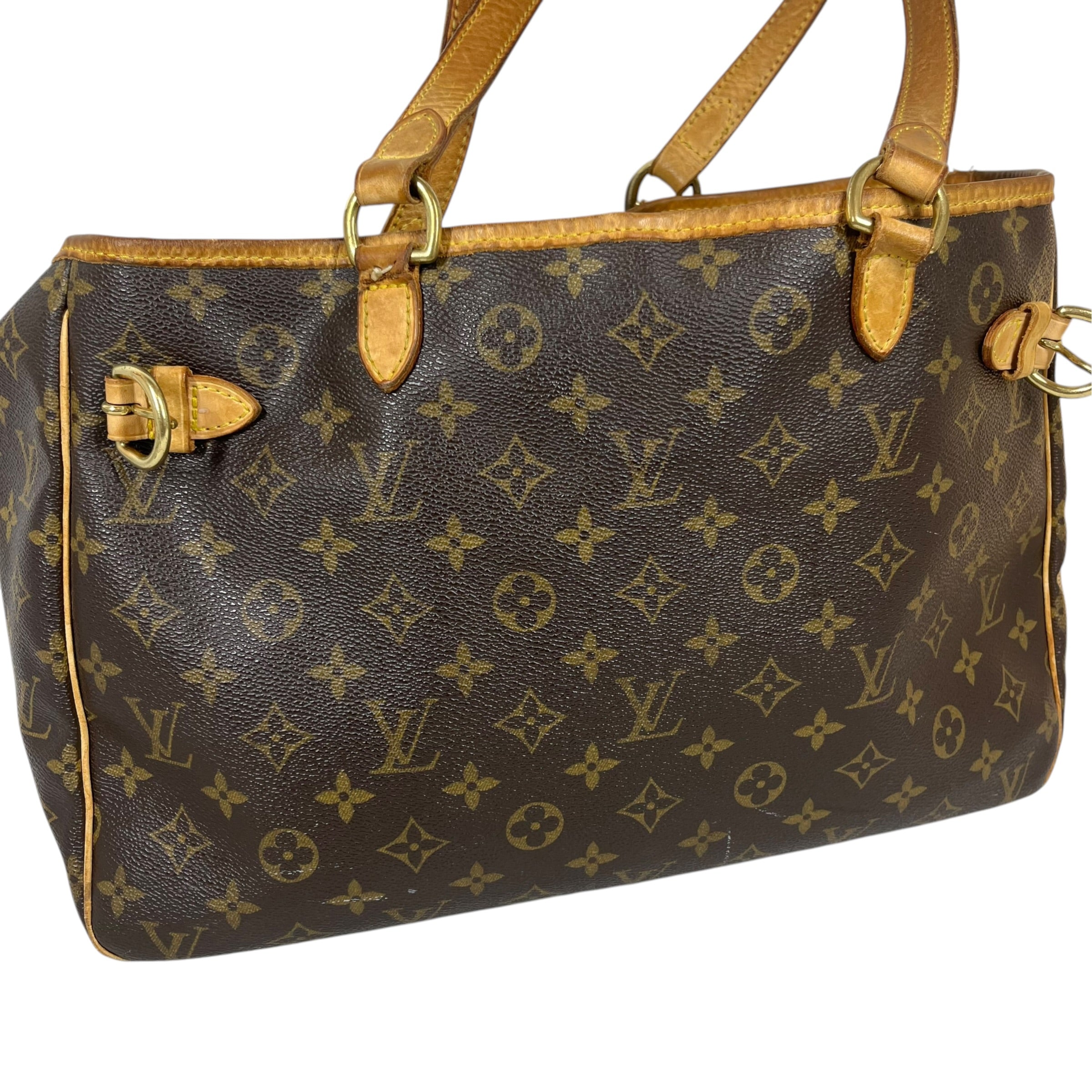 LOUIS VUITTON/Hand Bag/All Over Print/Leather/BRW/Batignolles Monogram view 6