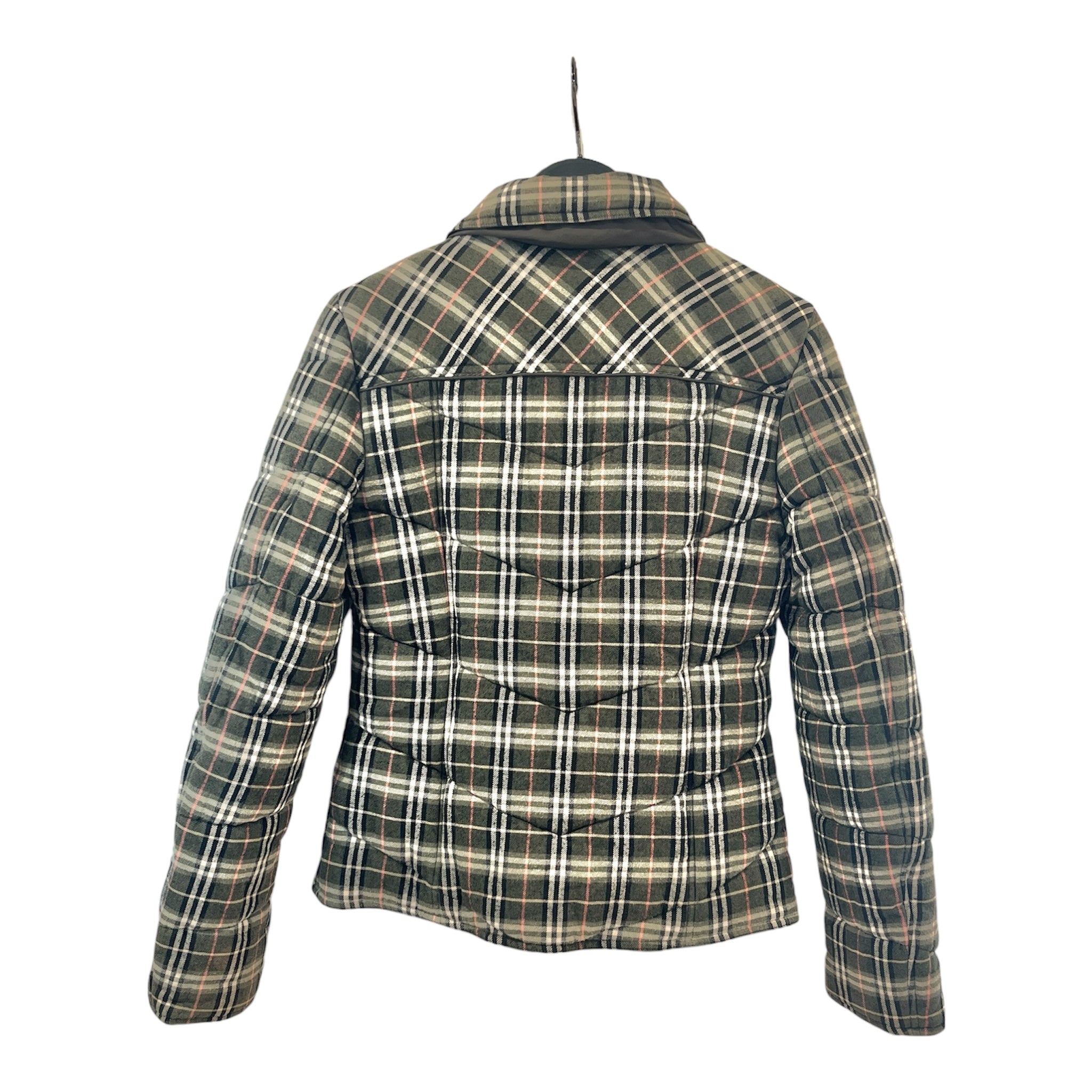 BURBERRY LONDON/Jacket/GRY/Plaid/REVERSABLE PLAID view 2