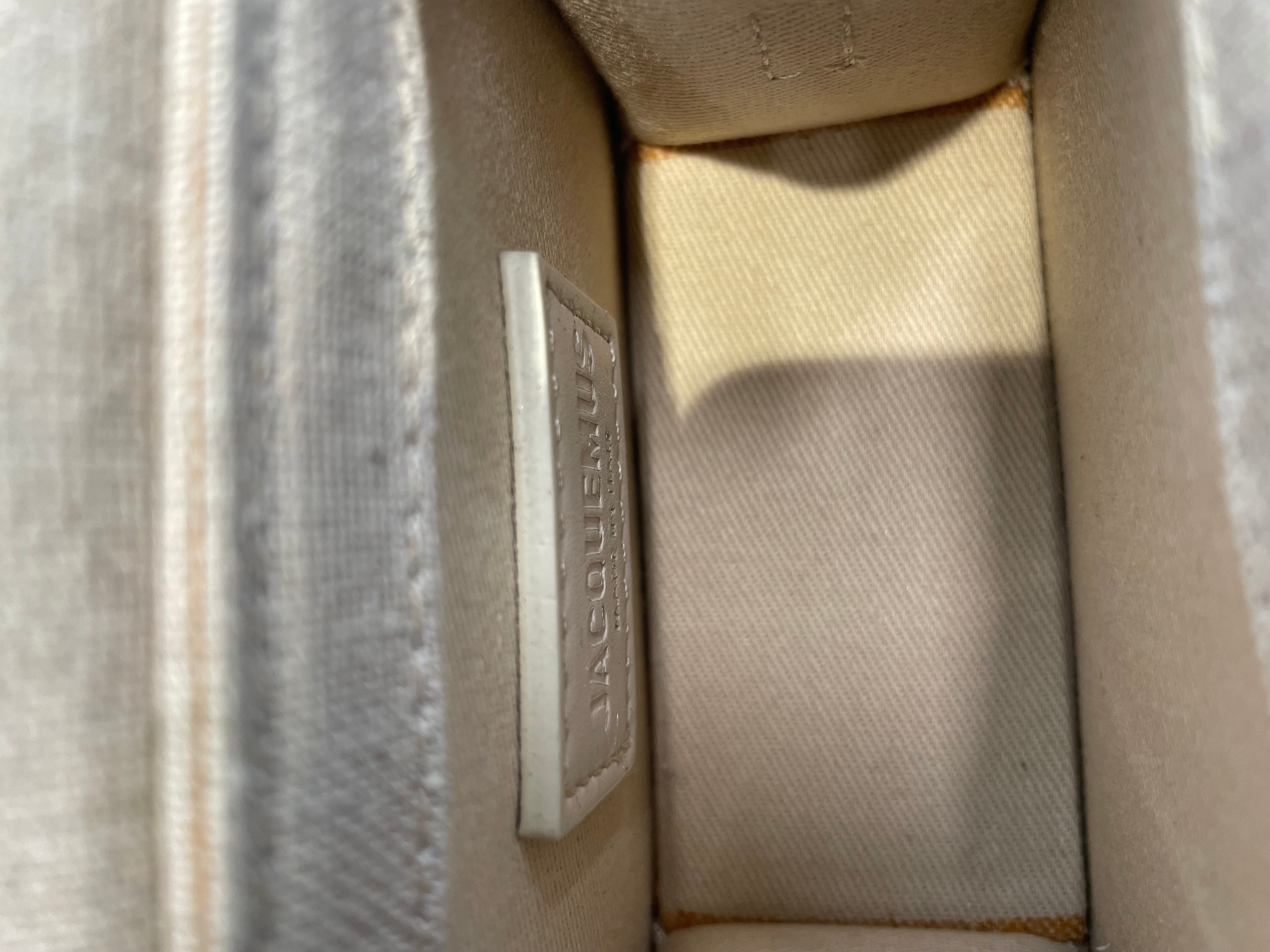 JACQUEMUS/Hand Bag/Cotton/BEG/CROSSBODY BAG view 5