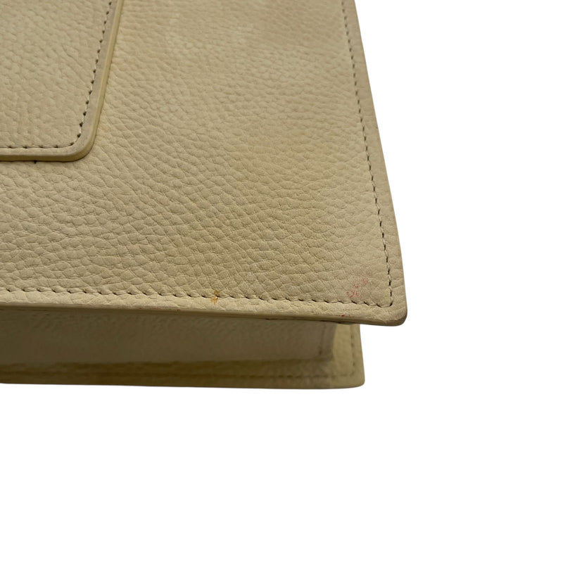 JACQUEMUS/Cross Body Bag/Leather/CRM/LE GRAND BAMBINO