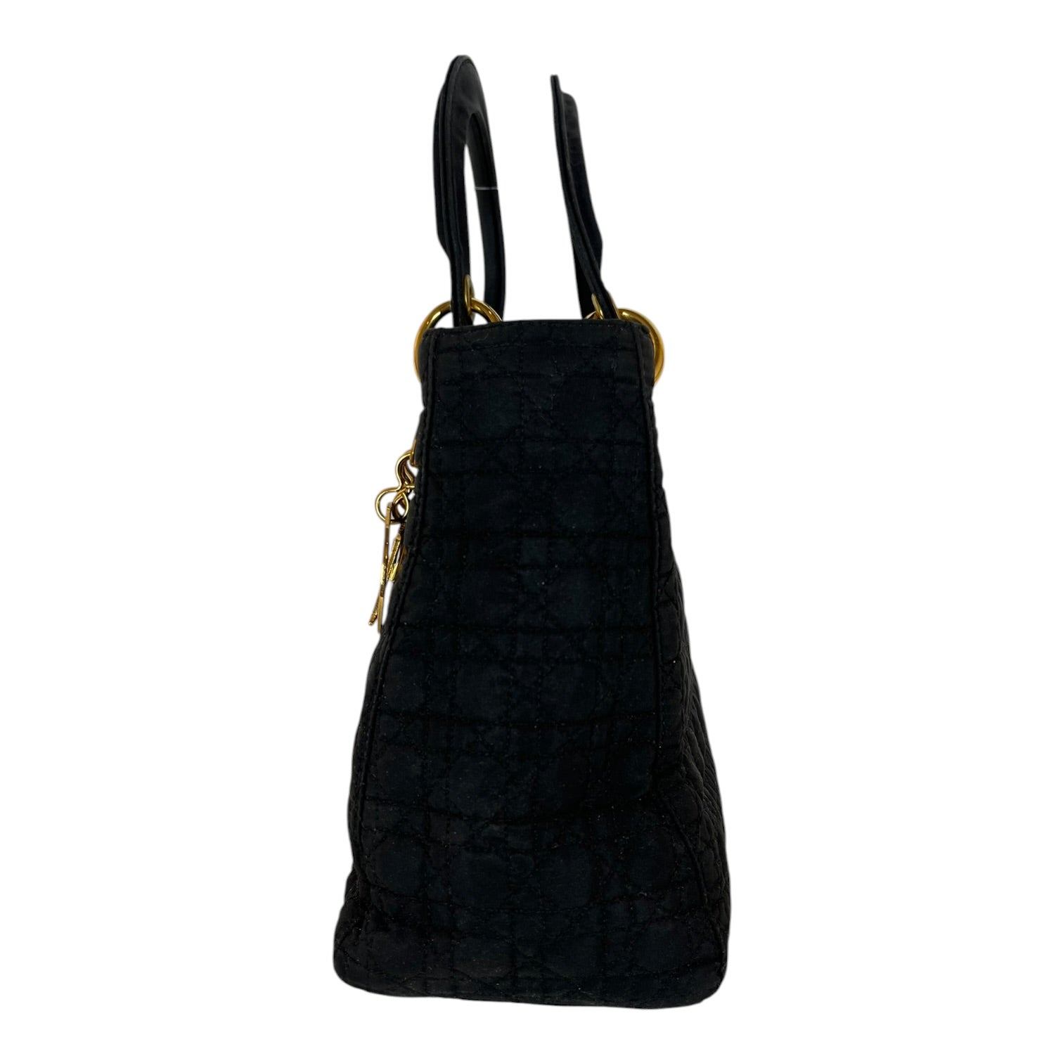 Christian Dior/Hand Bag/Cotton/BLK/Dior Hand Bag view 3