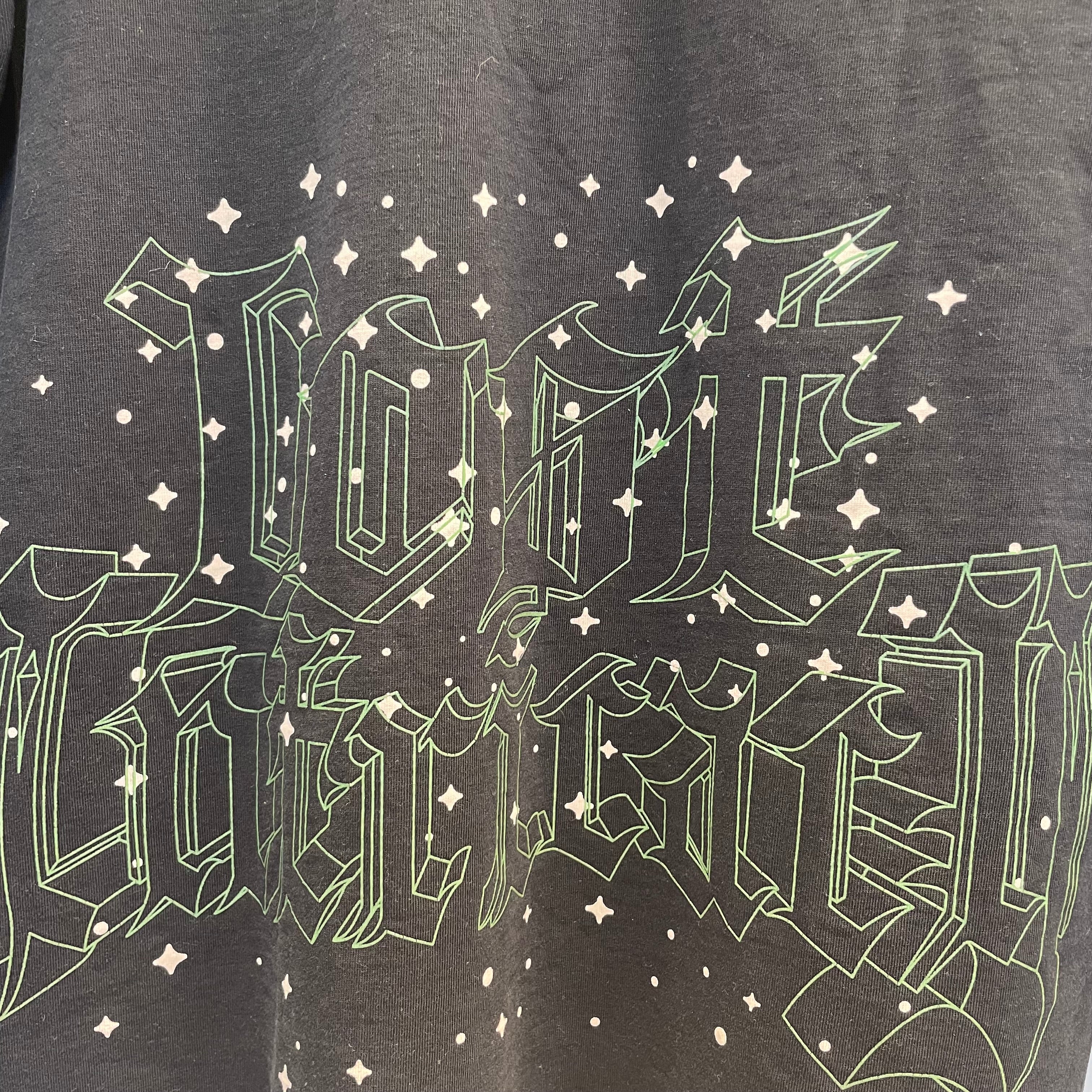 LOST INTRICACY/LS T-Shirt/L/Cotton/BLK/lost intricacy devil/angel view 4