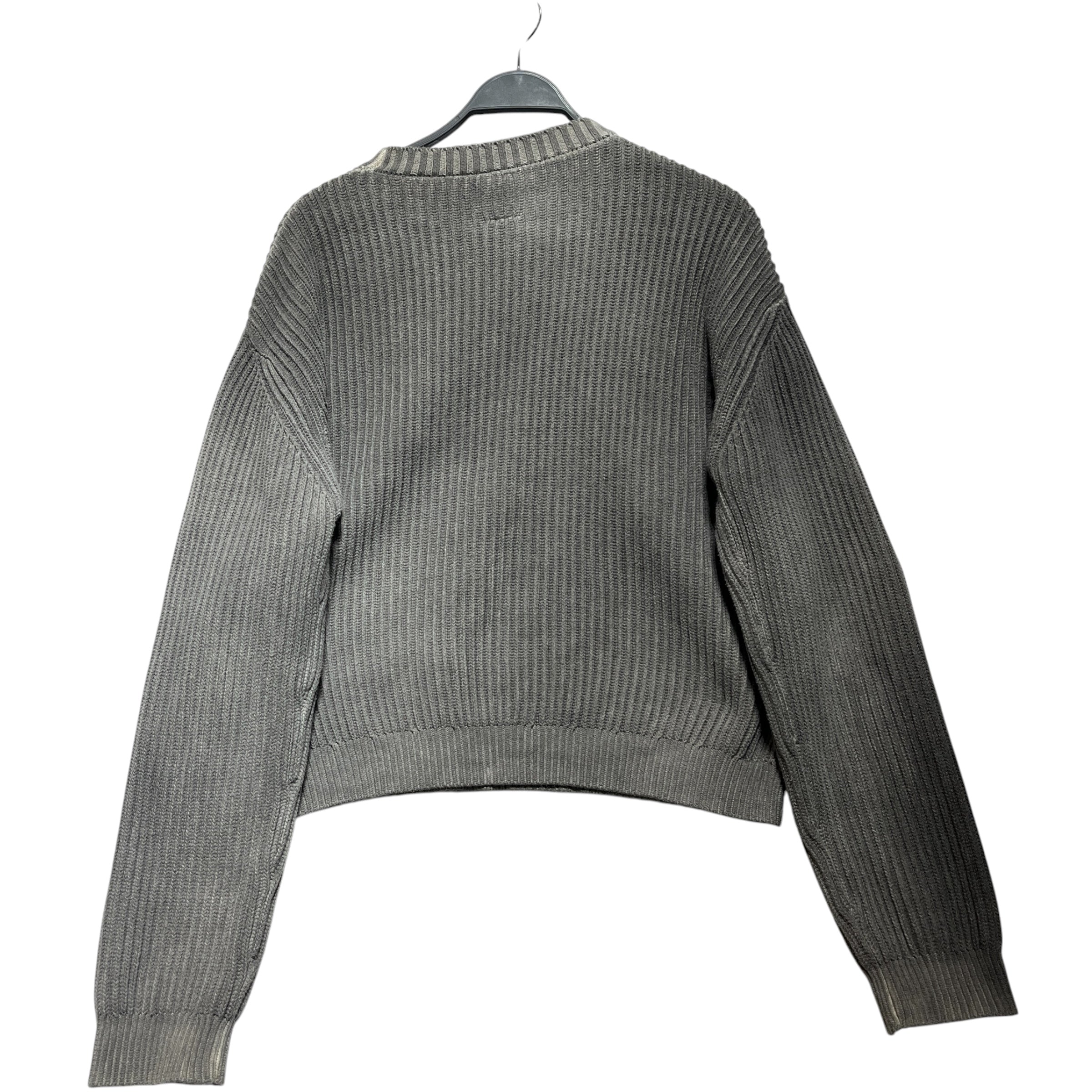 K-TWO STUDIOS/Sweater/M/Cotton/GRY/Dark Grey Knit Crop view 3
