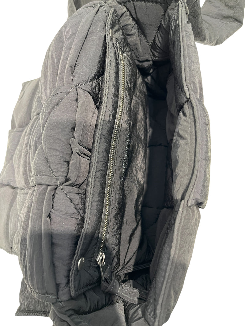 BOTTEGA VENETA/Bag/Nylon/BLK/PADDED CASSETTE BAG