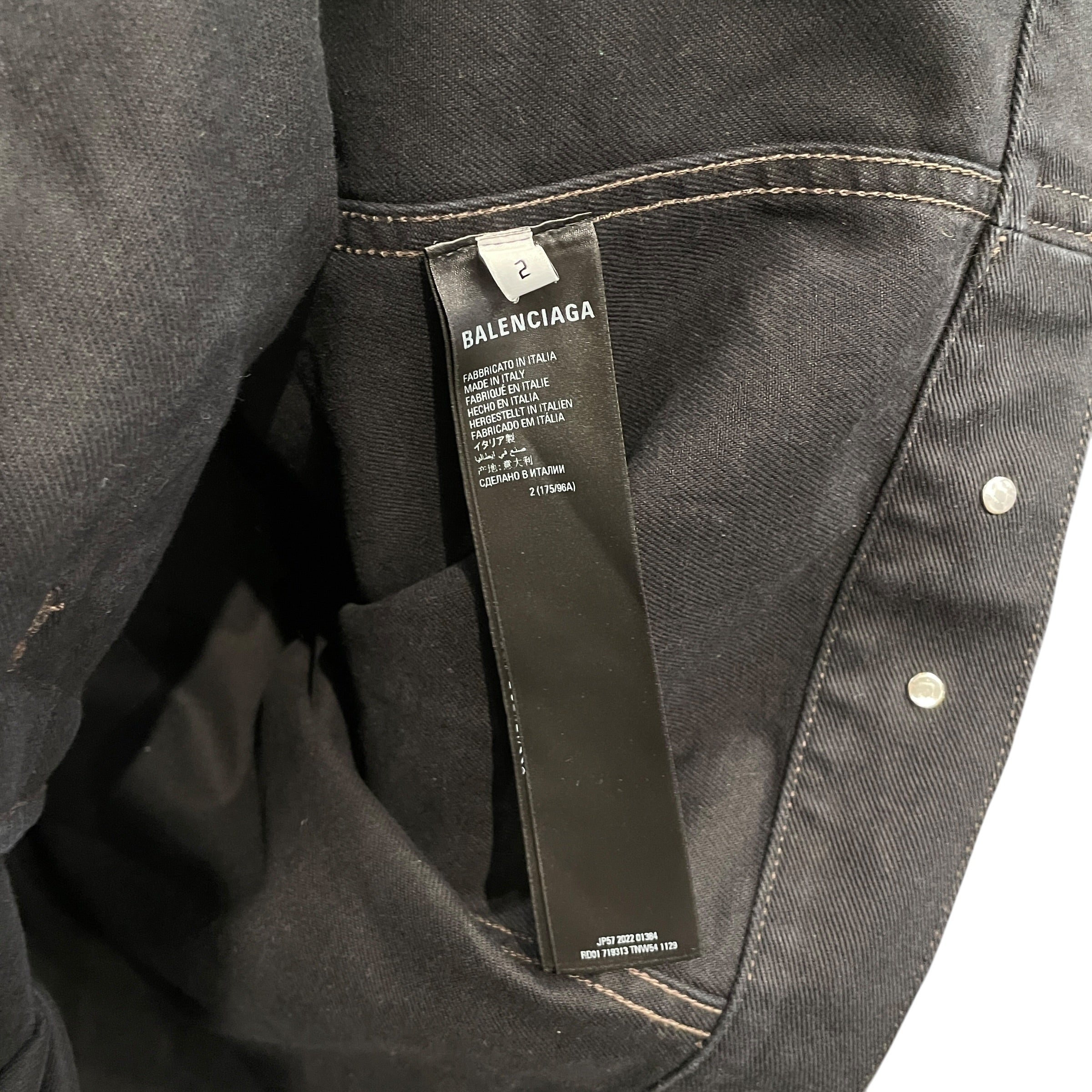 BALENCIAGA/Jacket/2/BLK/SIDEPOCKETS view 4