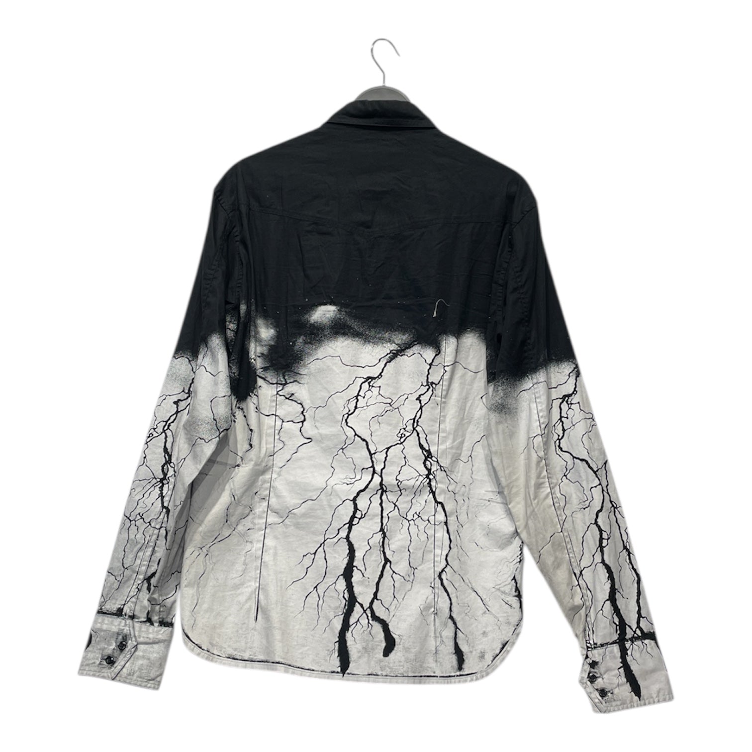 MJB(Marc Jacques Burton)/LS Shirt/L/Cotton/BLK/Graphic/THUNDER view 2