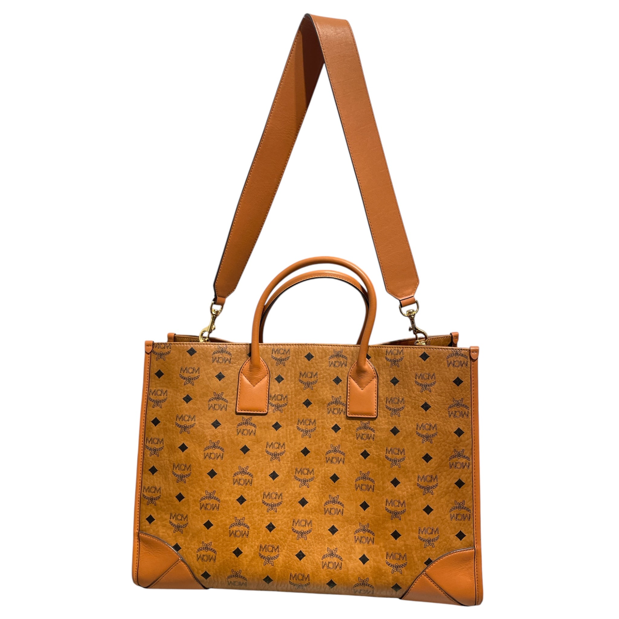 MCM/Tote Bag/Monogram/CML/Munchen Top Handle Tote view 1