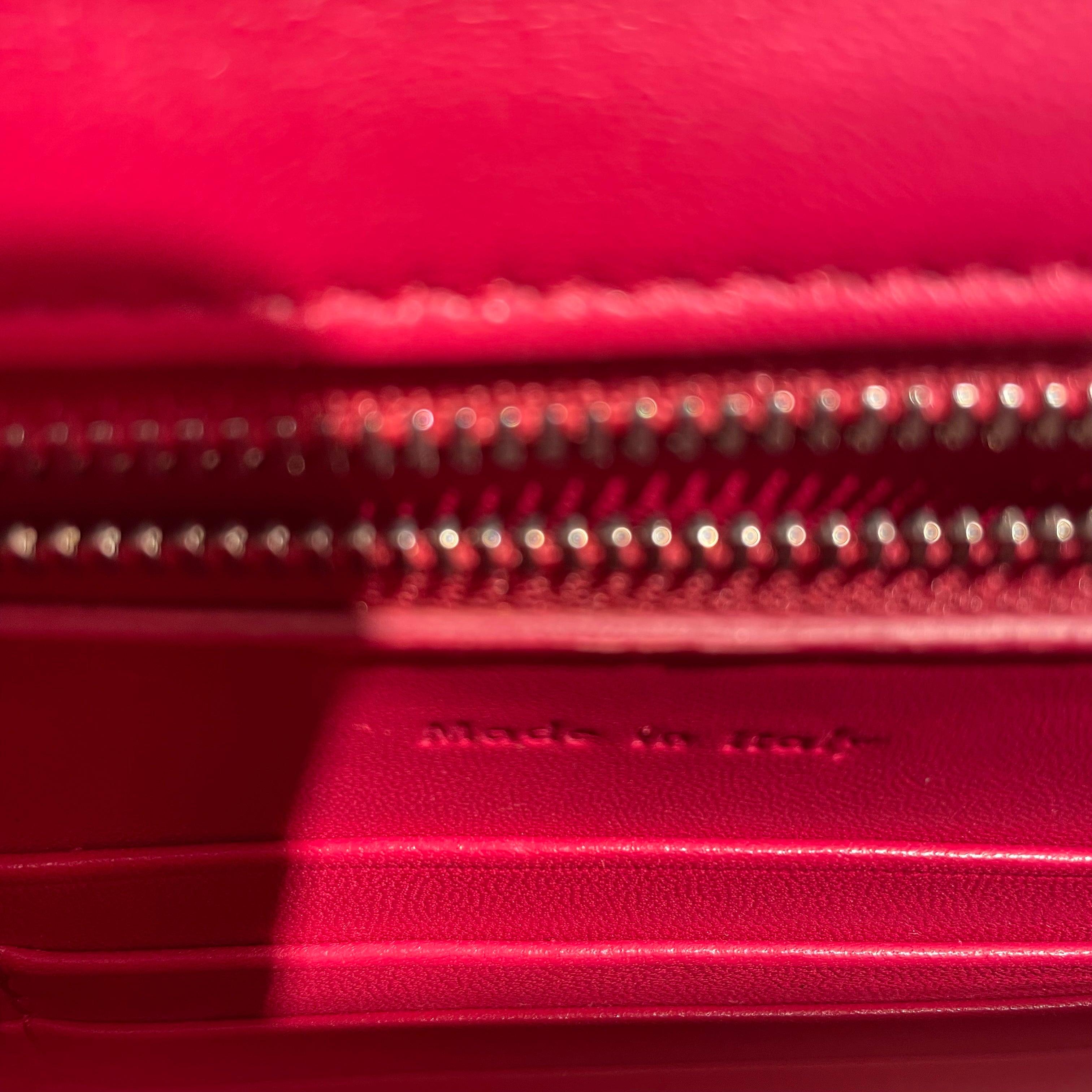 CELINE/Cross Body Bag[PO]/RED/Leather/17902 view 5