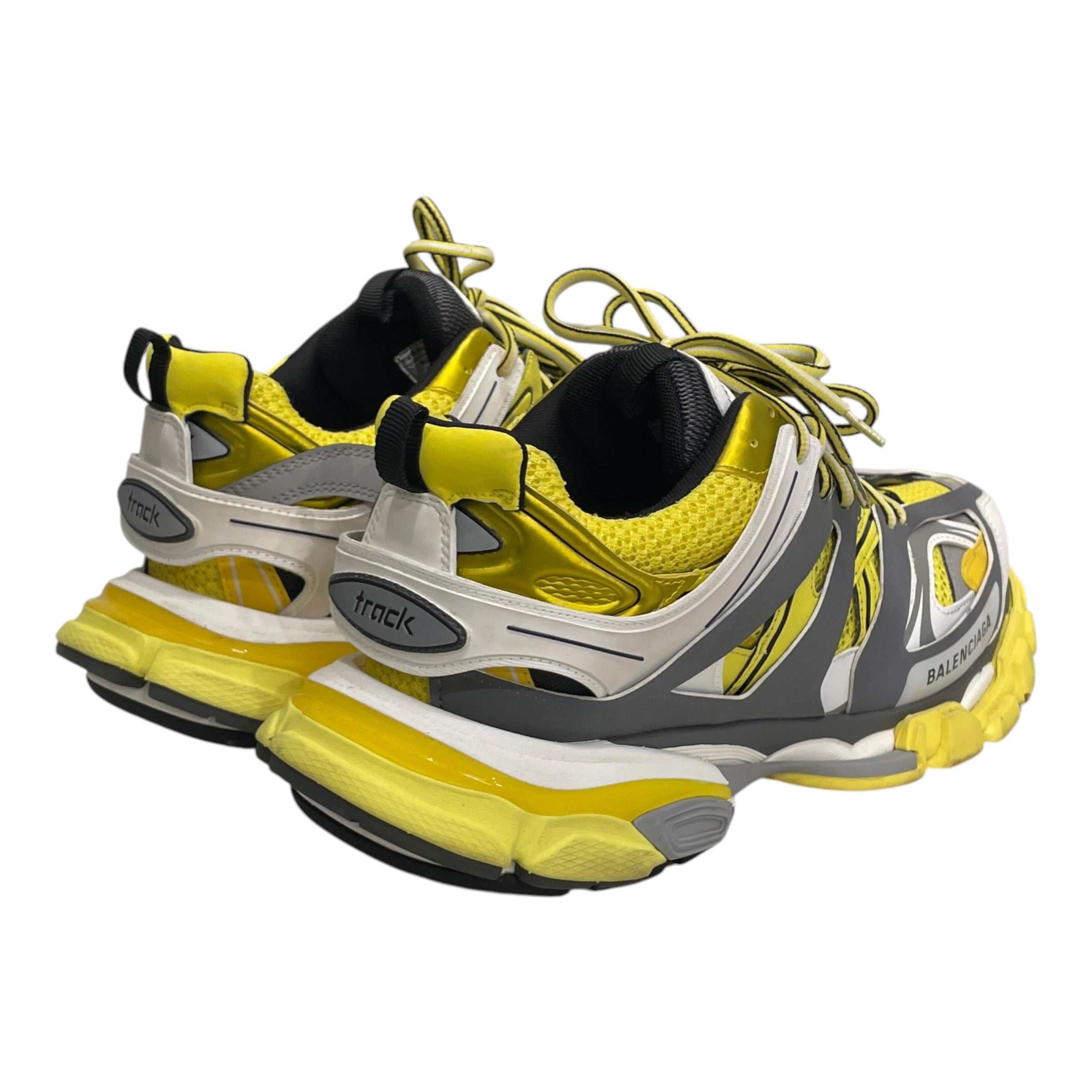 BALENCIAGA/Low-Sneakers/US 10/Border/Nylon/YEL/YEL/GRY TRACK SNKRS view 2