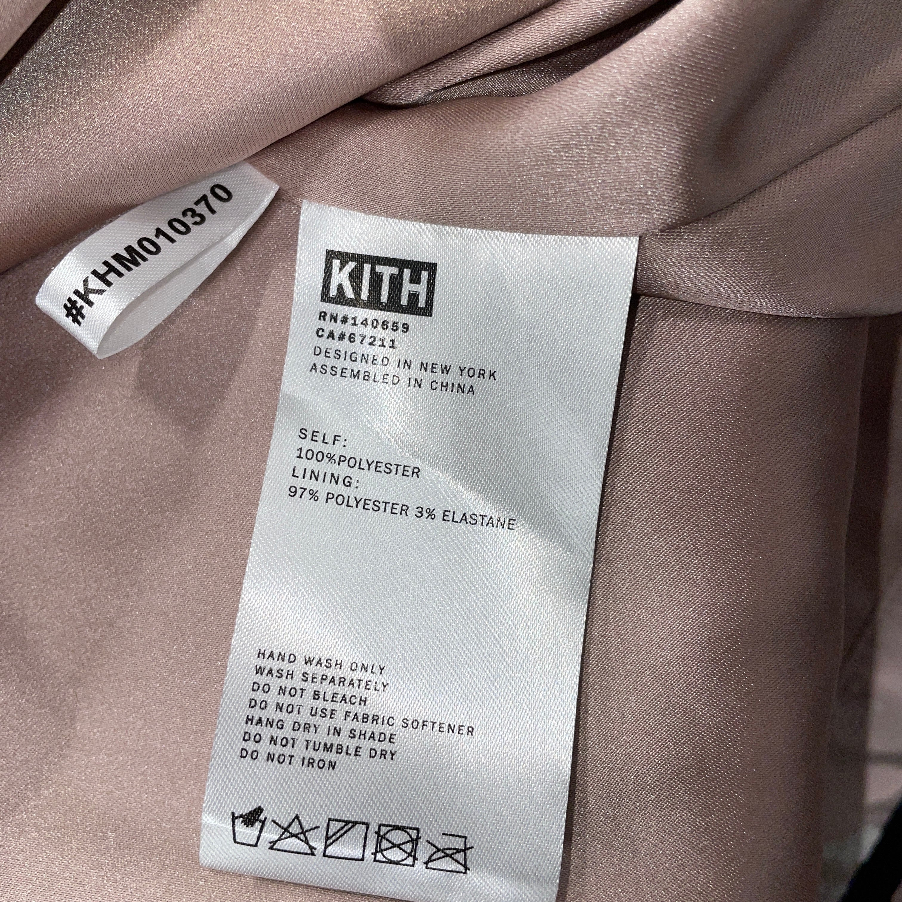 KITH/Blouson/XS/Nylon/PNK/BANDANA NYLON JACKET view 4