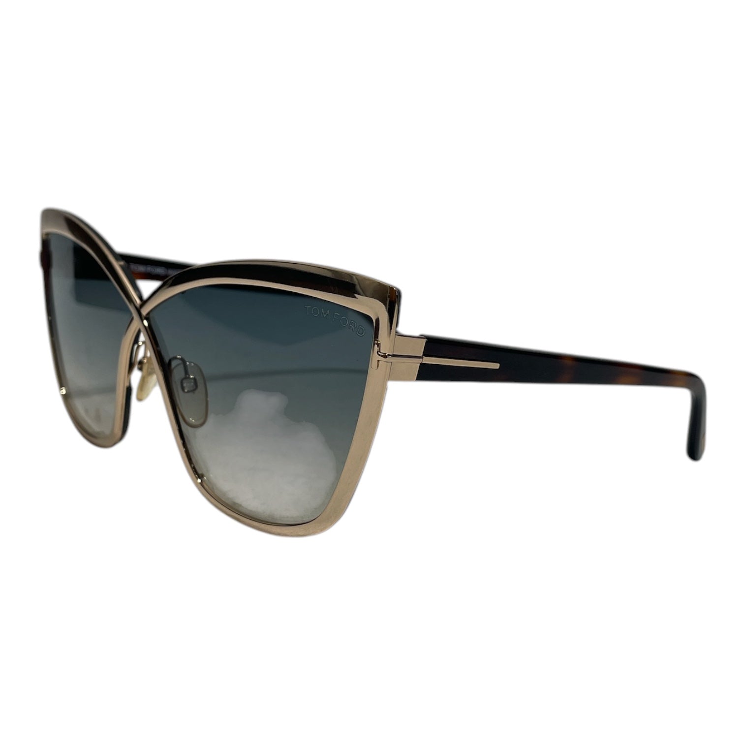 TOM FORD/Sunglasses/Celluloid/PPL/L's/CAT EYE GRADIENT GLASSES view 2
