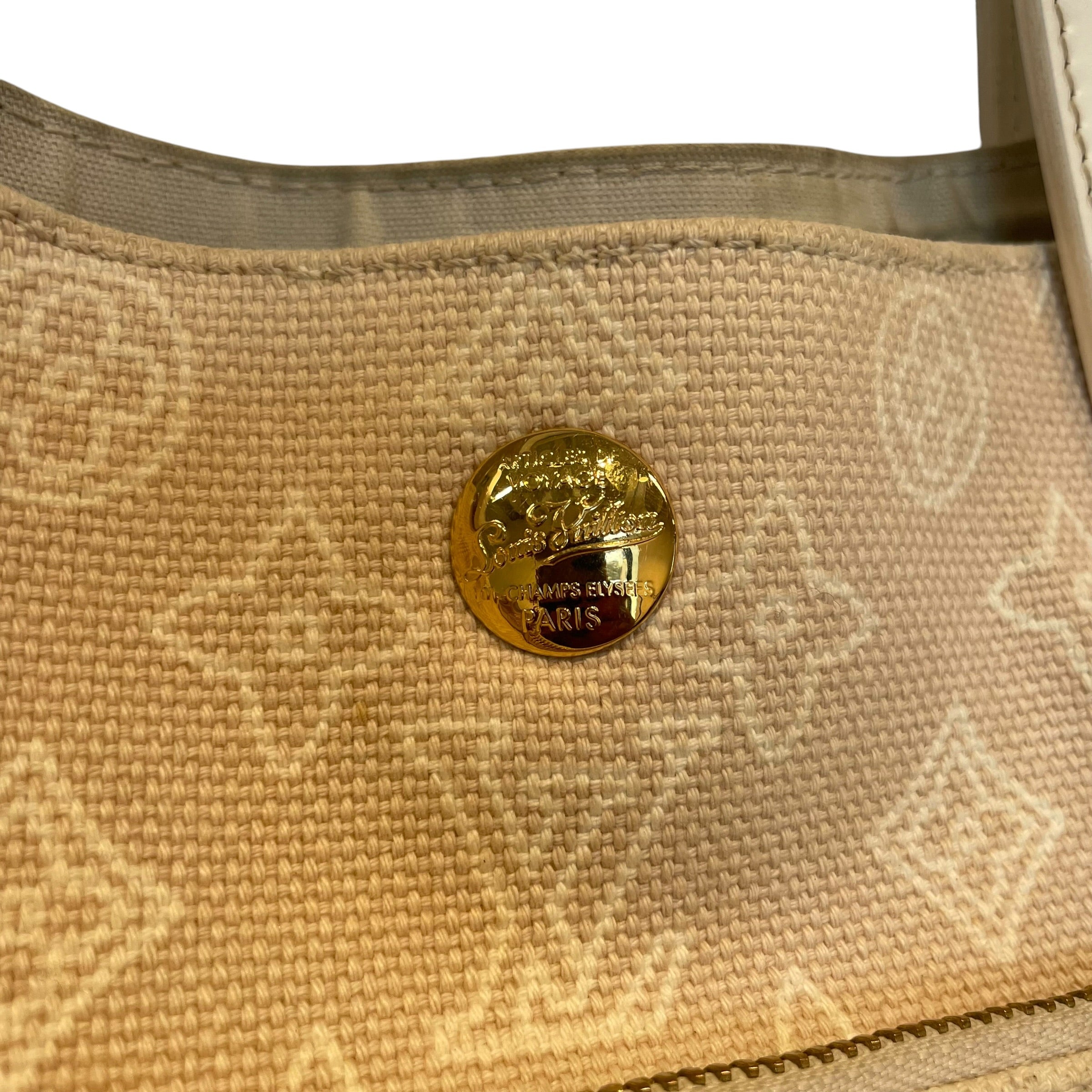 LOUIS VUITTON/Tote Bag/Monogram/CRM/MINI LIN CABAS IPANEMA view 3
