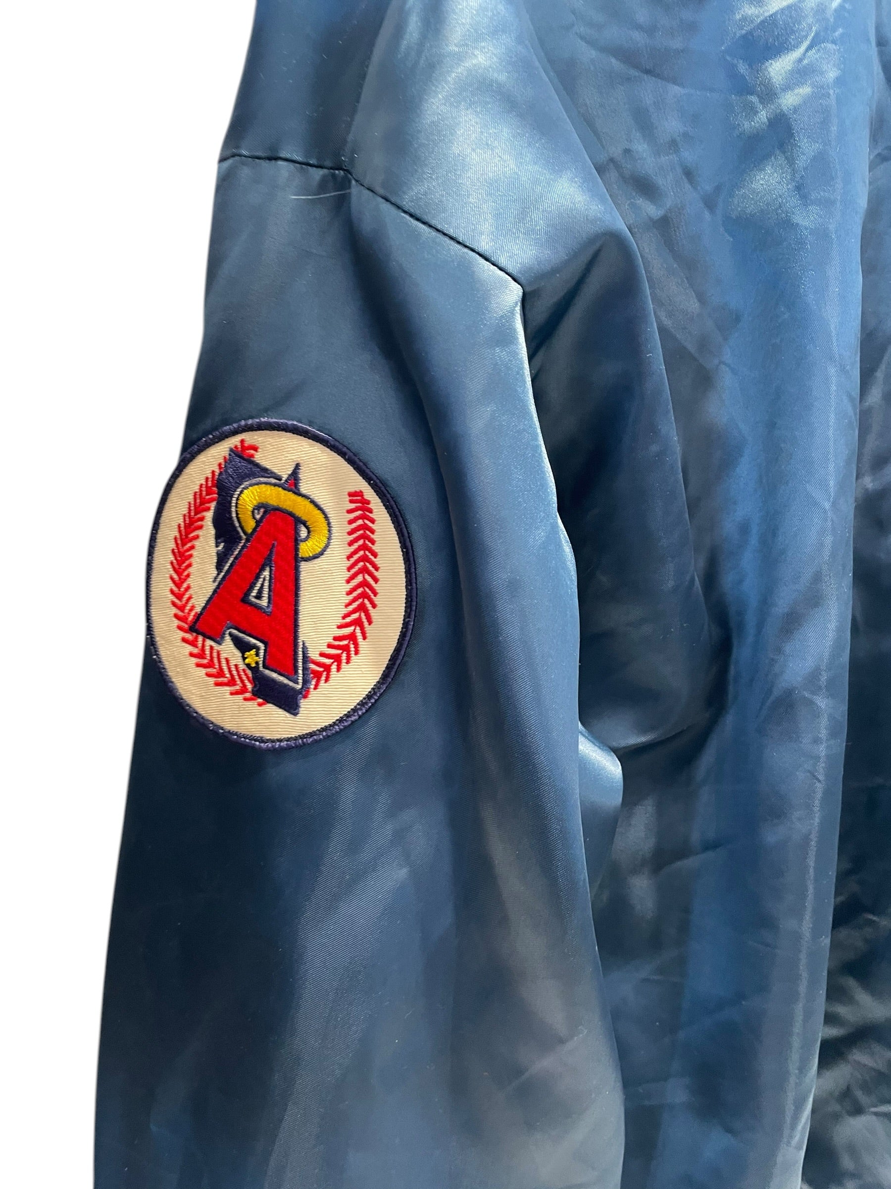 MLB/Baseball Jkt/L/Nylon/BLU/Angels Bomber view 5