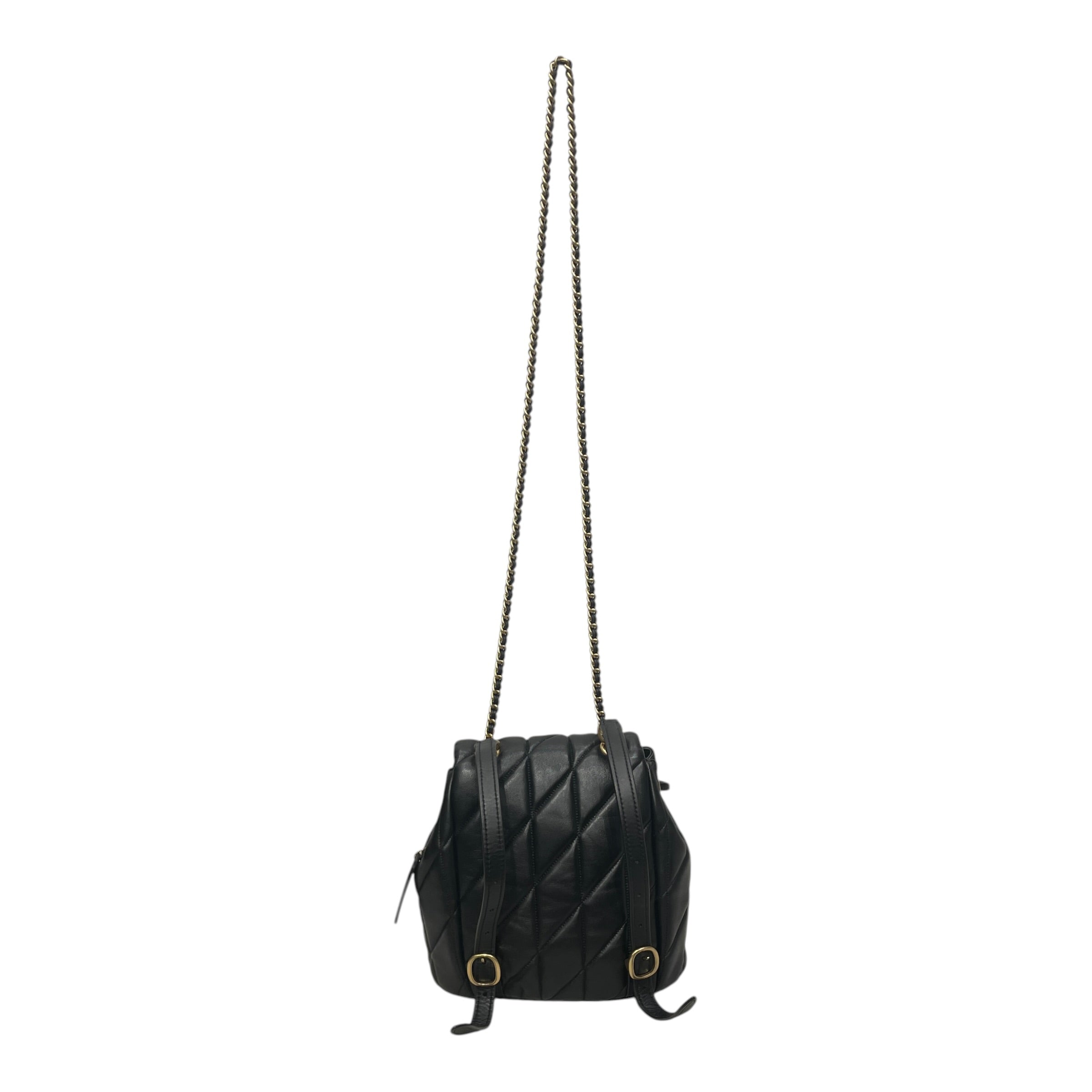 COACH/Backpack/Leather/BLK/TABBY GOLD HARDWARE view 2