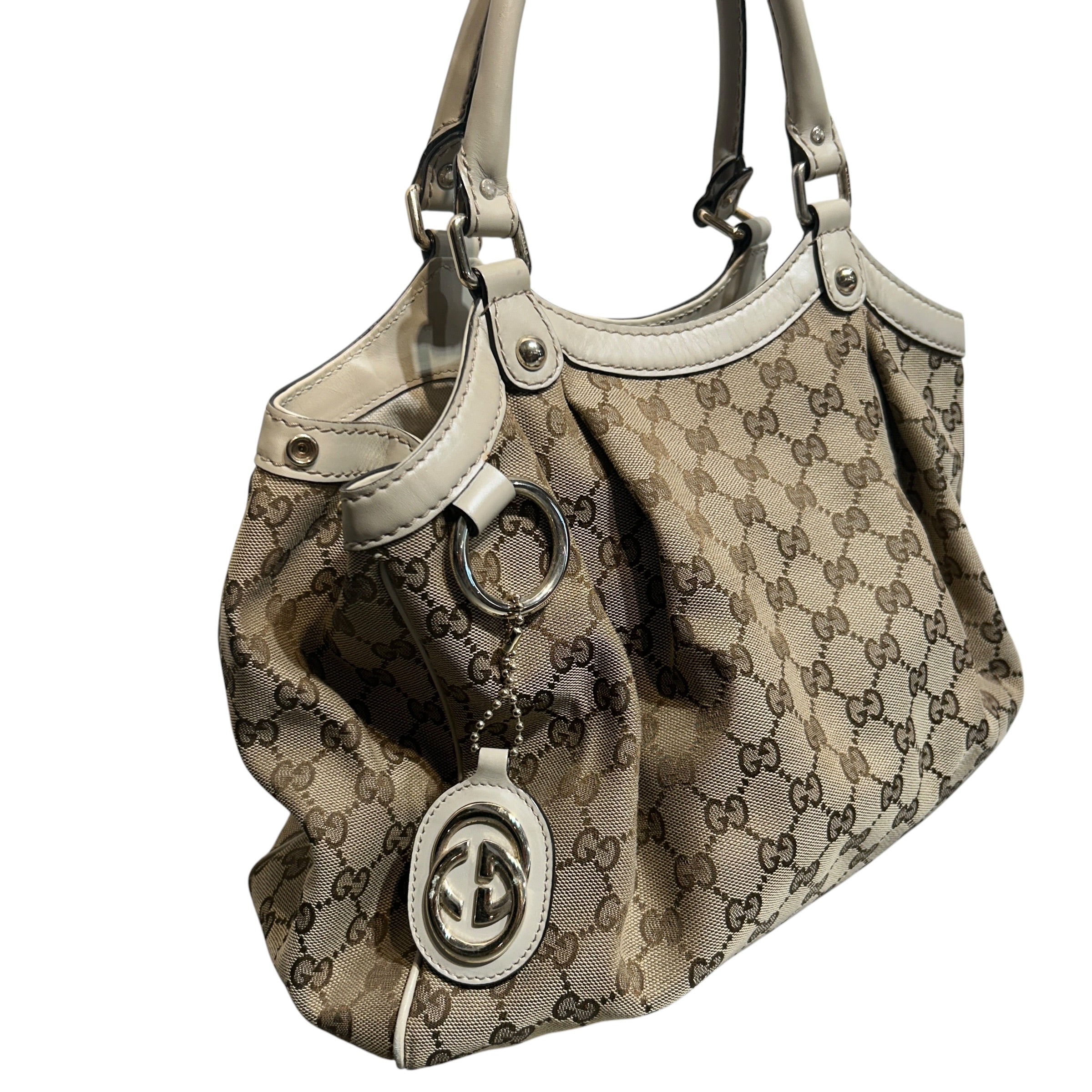 GUCCI/Tote Bag/Monogram/BRW/Sukey Tote view 6