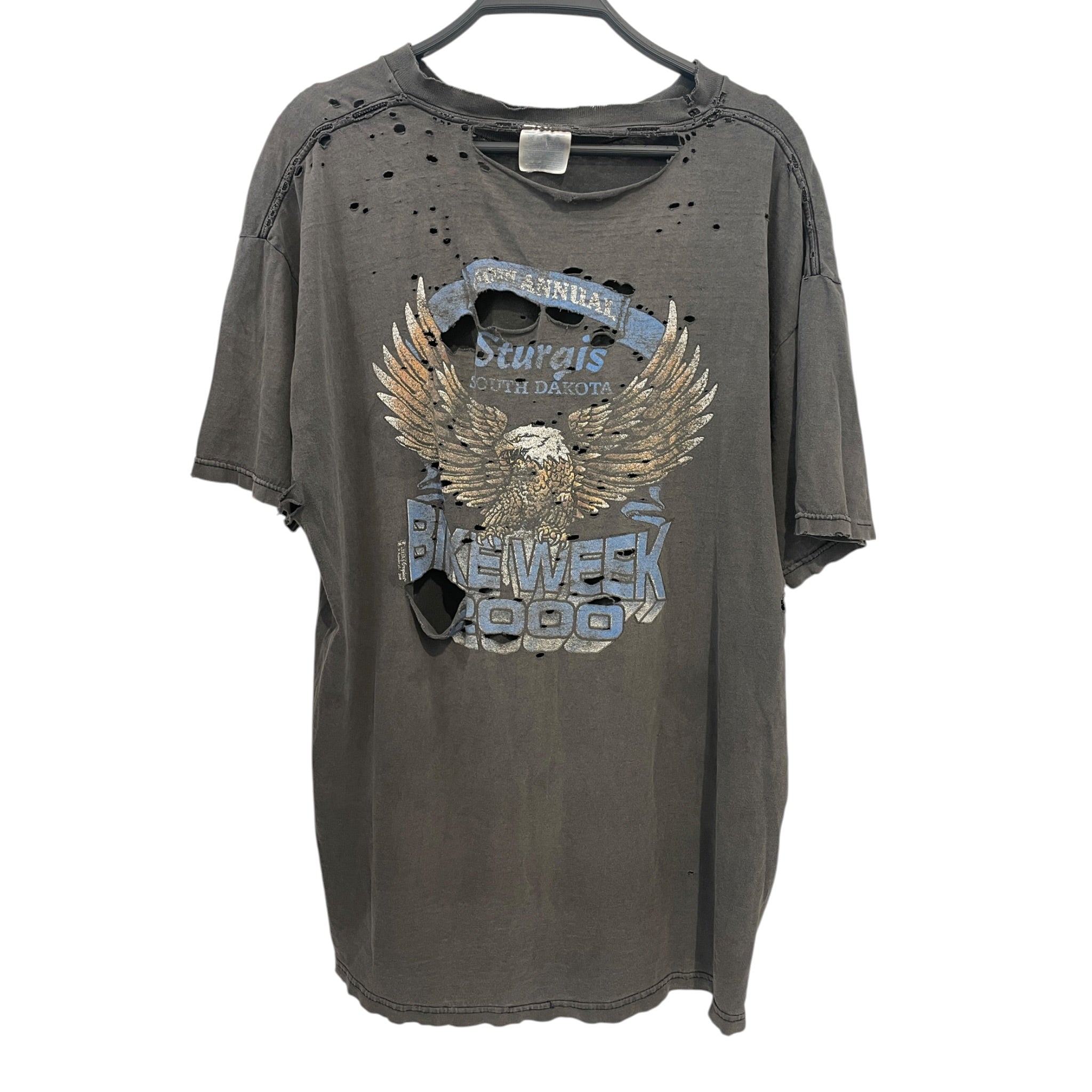 VIntage/T-Shirt/M/Cotton/GRY/Graphic/Stuncis 2000 view 2